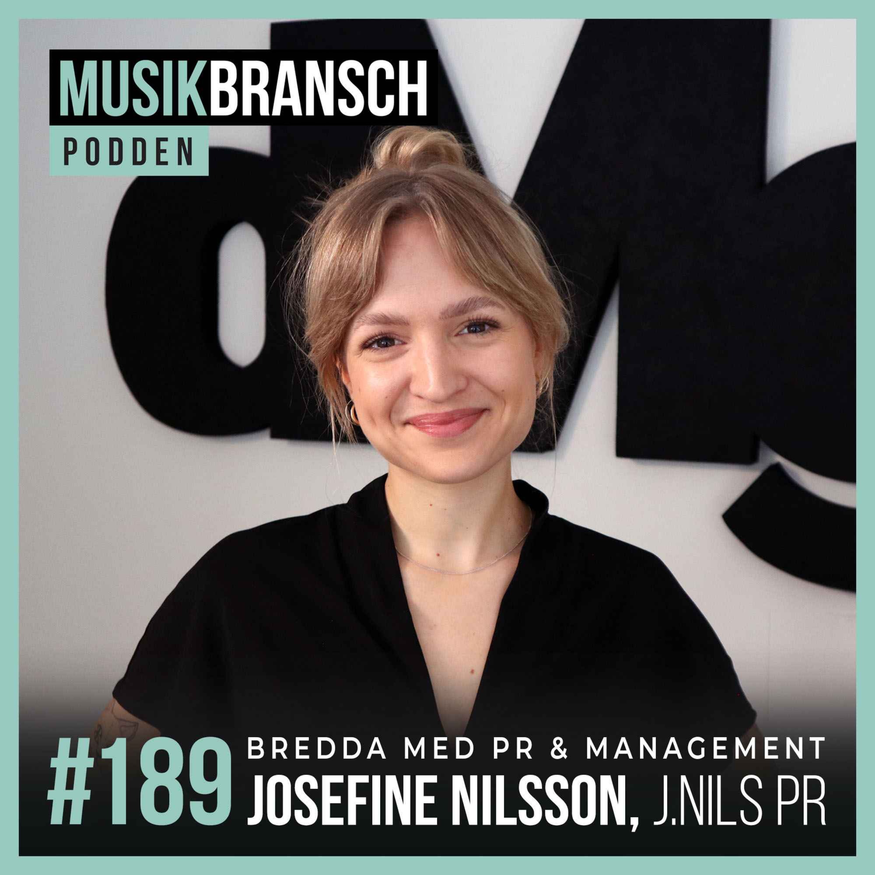 189. Bredda med management & PR - Josefine Nilsson, J.NILS PR [Kort] episode artwork