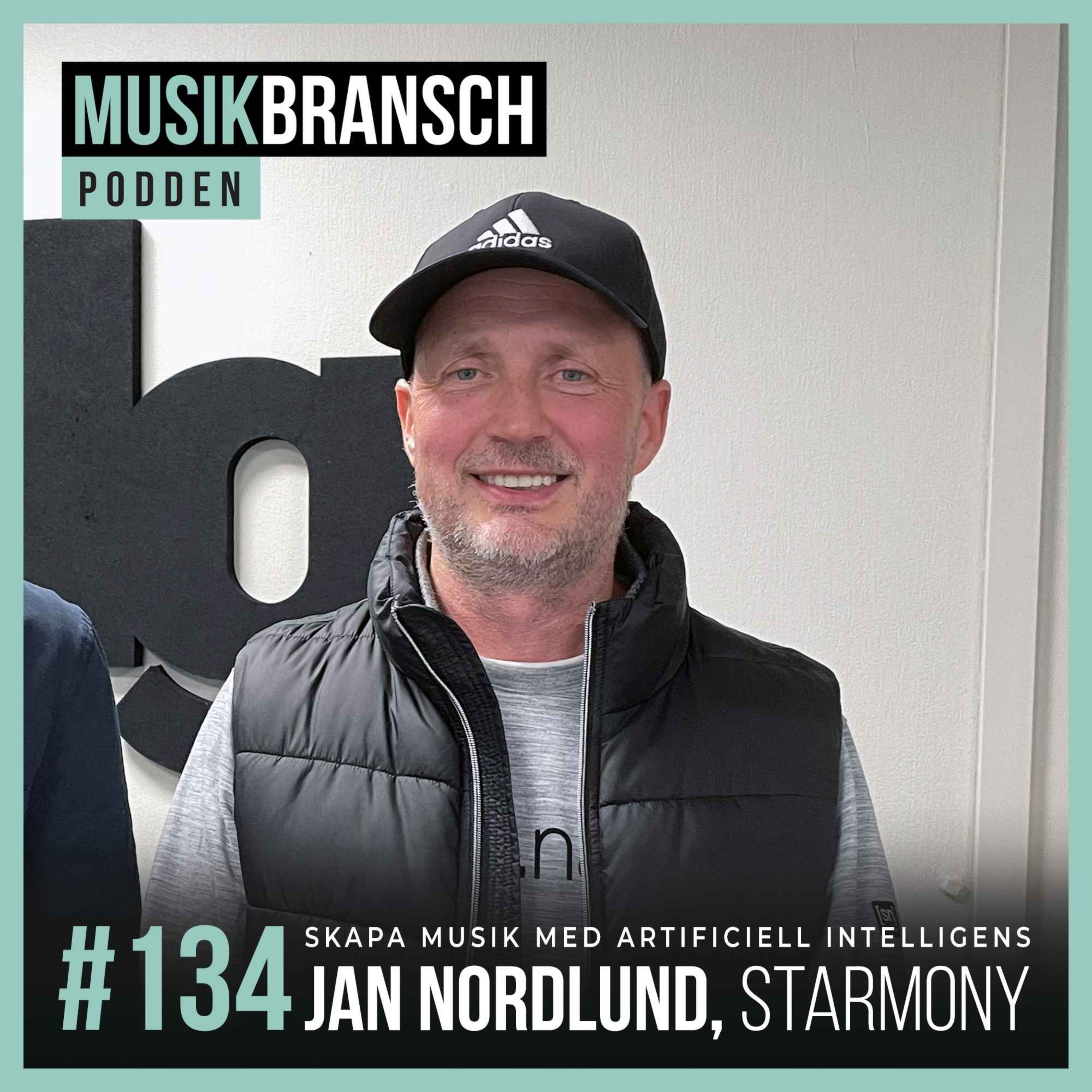134. Skapa musik med artificiell intelligens - Jan Nordlund, Starmony [Original] episode artwork