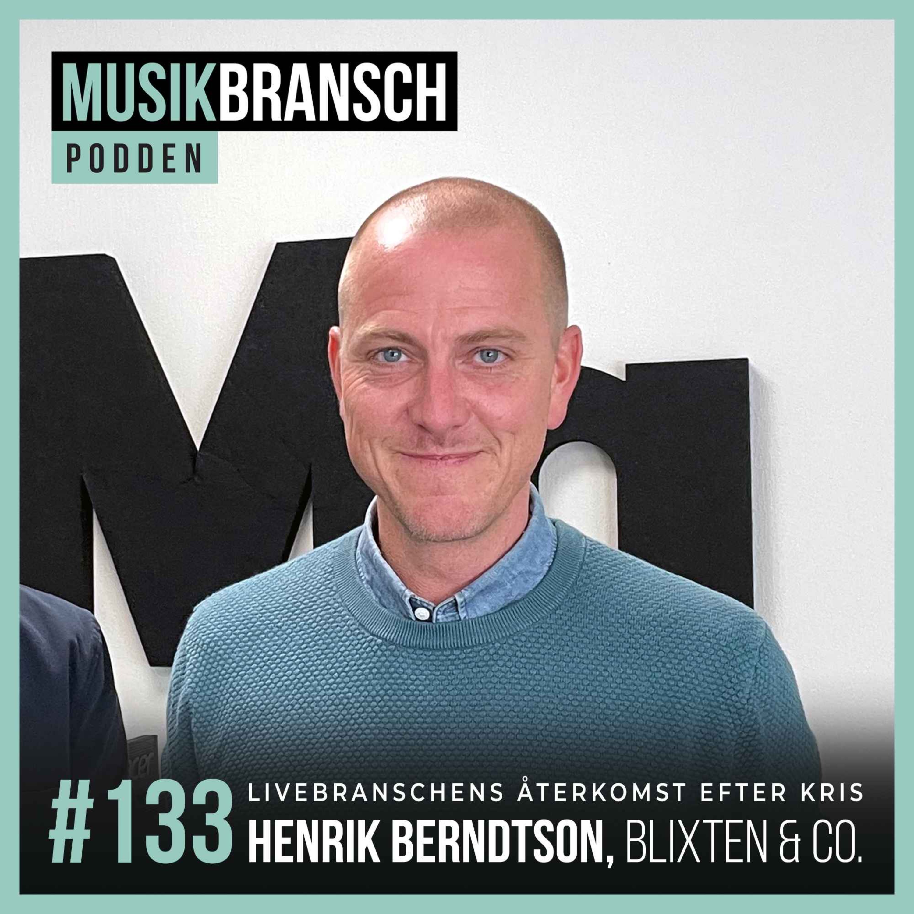 133. Livebranschens återkomst efter kris - Henrik Berndtson, Blixten & Co. [Original] episode artwork