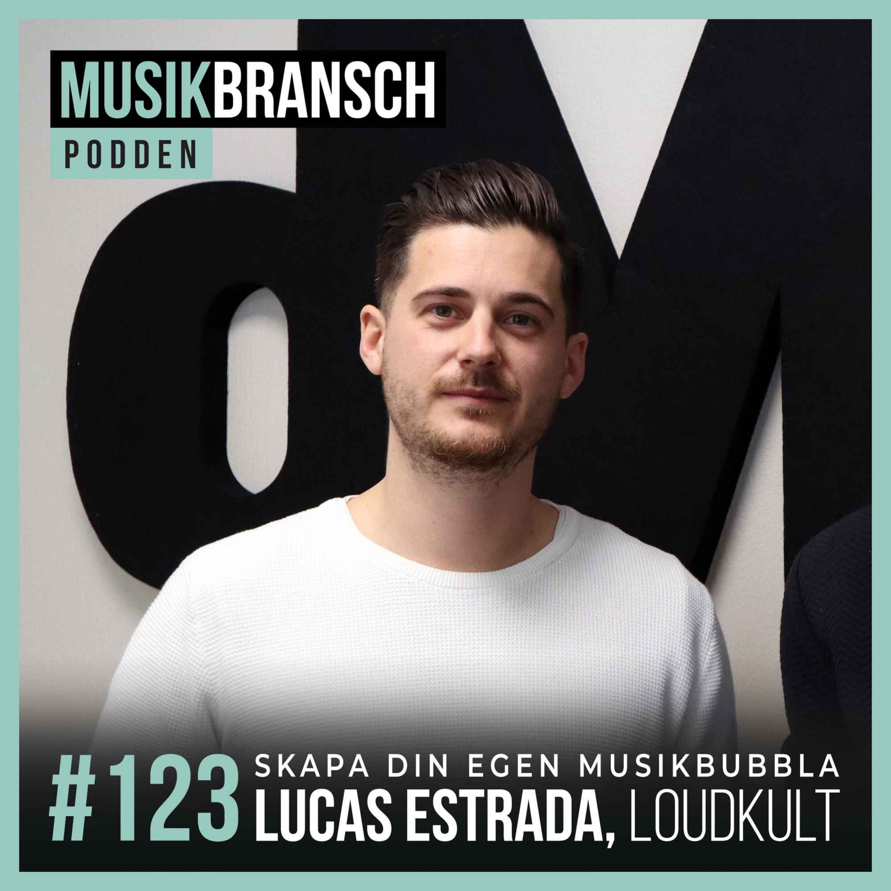 123. Skapa din egen bubbla - Lucas Estrada, LoudKult [Original] episode artwork