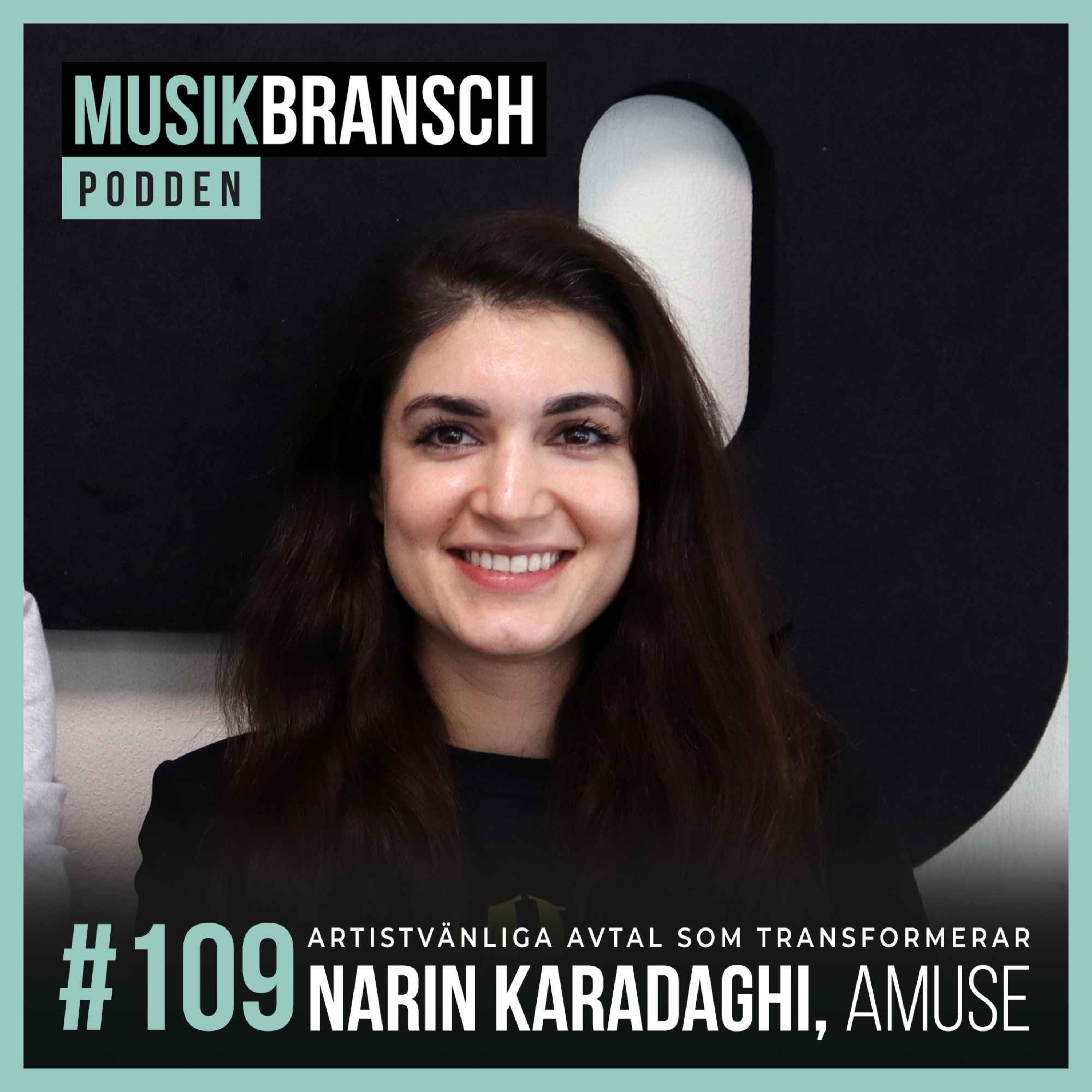 109. Artistvänliga avtal som transformerar - Narin Karadaghi, Amuse [Original] episode artwork