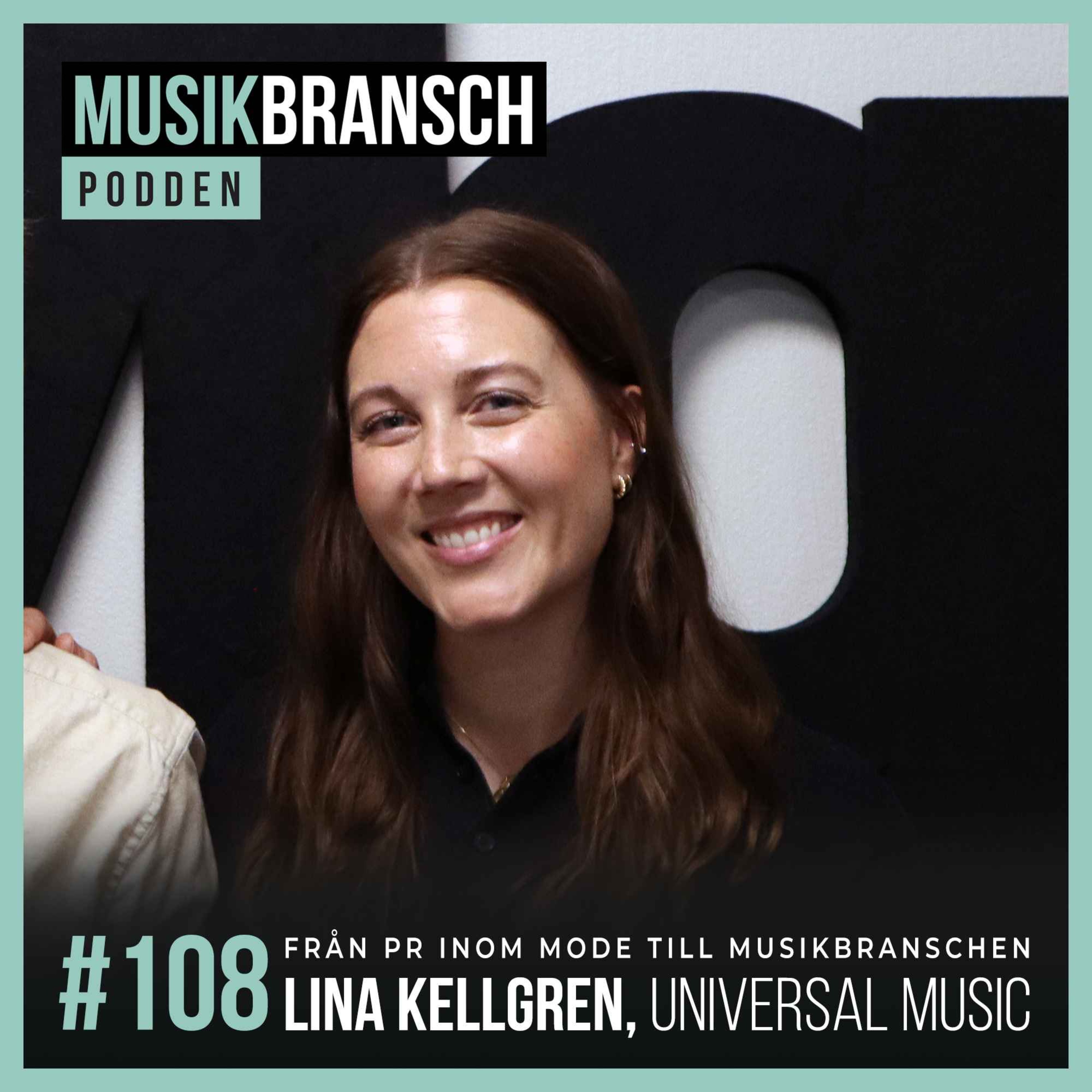 108. Från PR inom mode till musikbranschen - Lina Kellgren, Universal Music [Kort] episode artwork