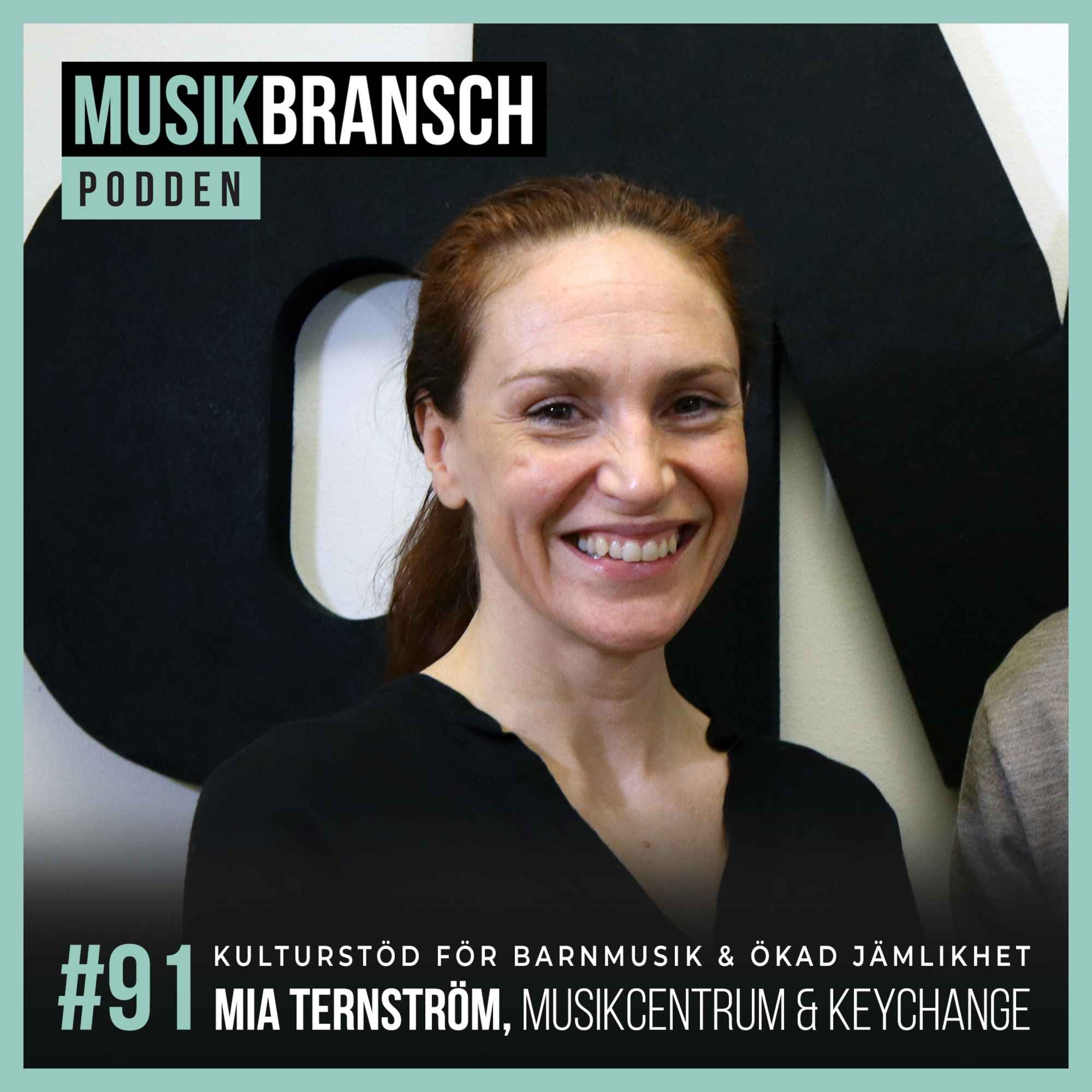 91. Kulturstöd för barnmusik & ökad jämlikhet - Mia Ternström, Musikcentrum & Keychange [Kort] episode artwork