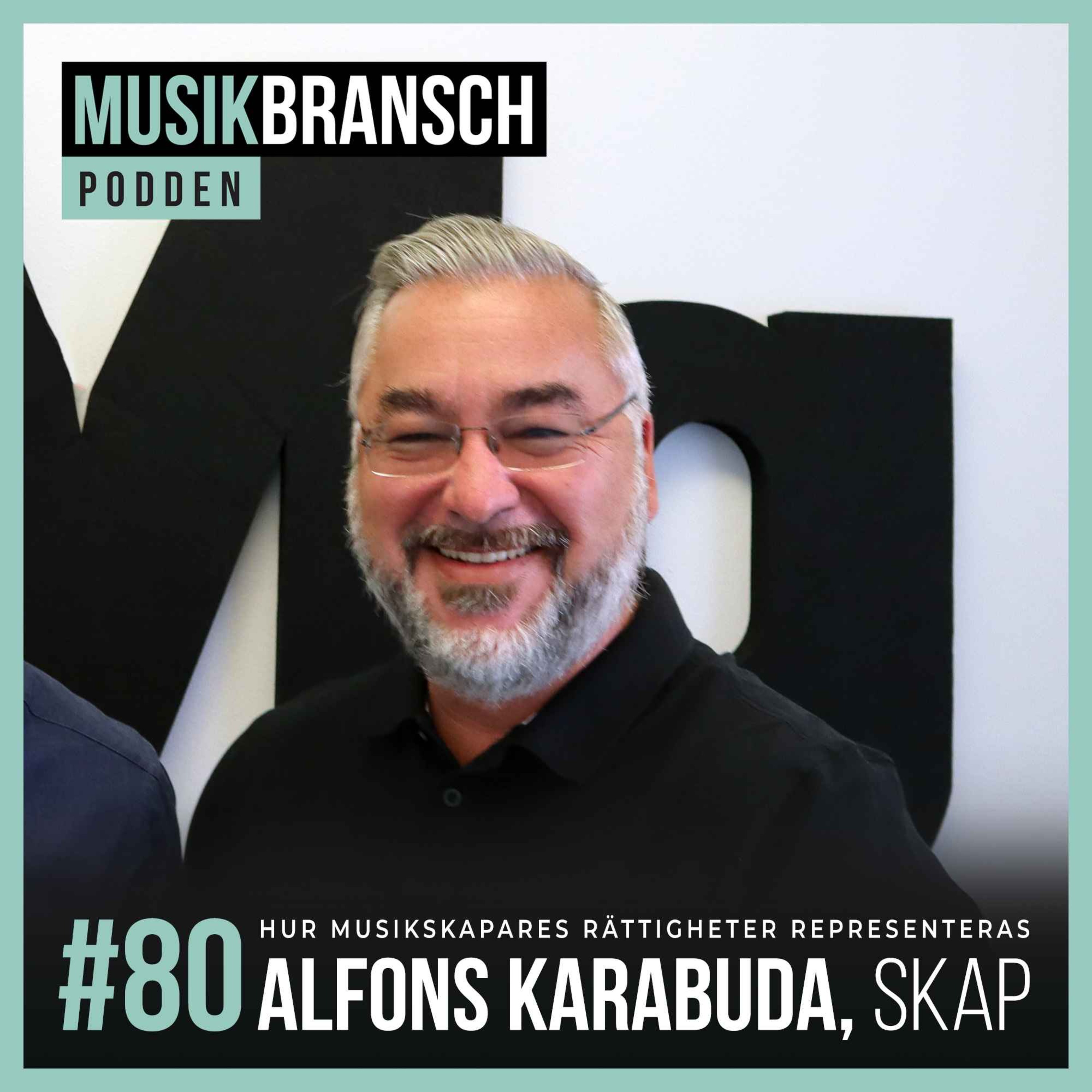 80. Hur musikskapares rättigheter representeras - Alfons Karabuda, SKAP [Original] episode artwork