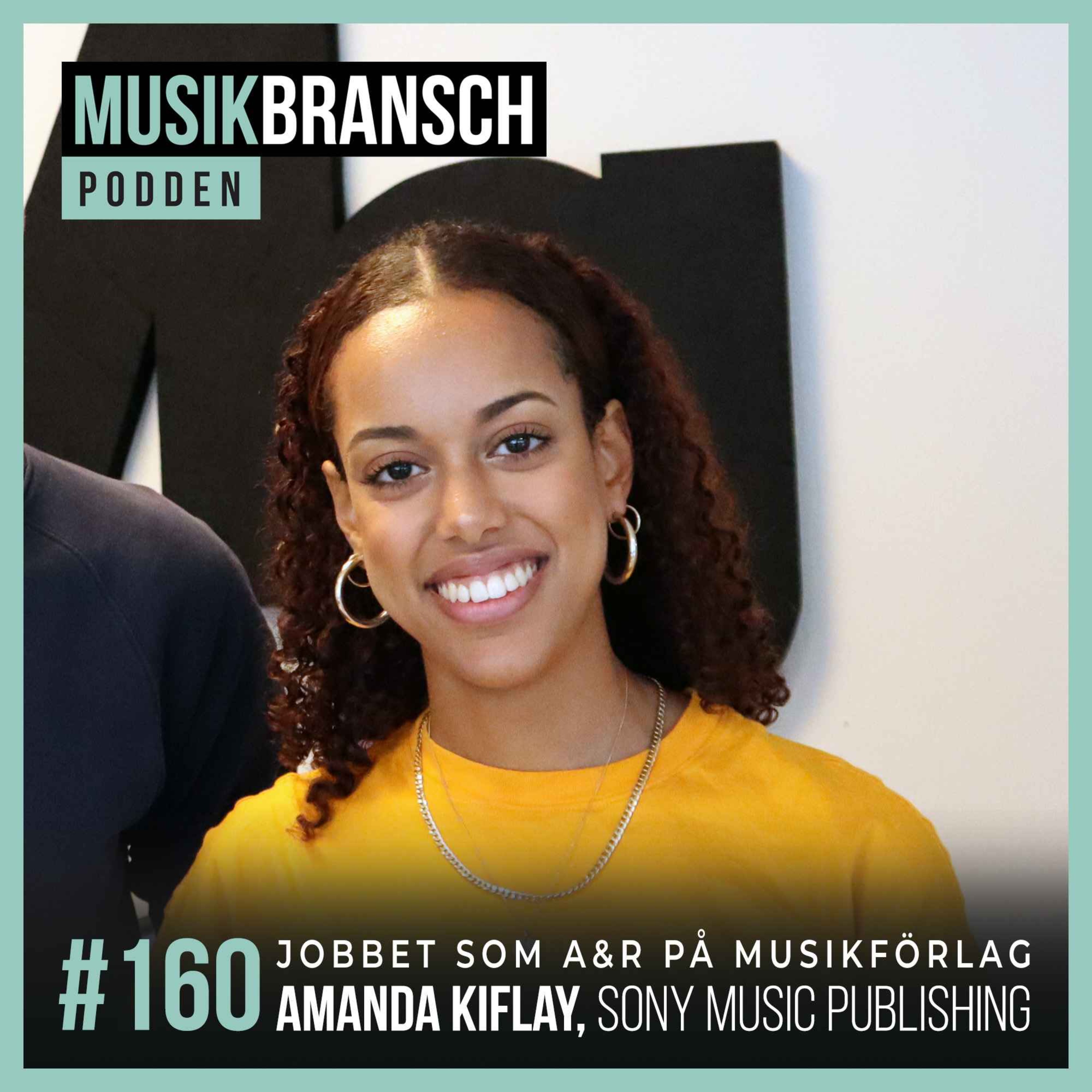 160. Jobbet som A&R på musikförlag - Amanda Kiflay, Sony Music Publishing [Kort] episode artwork
