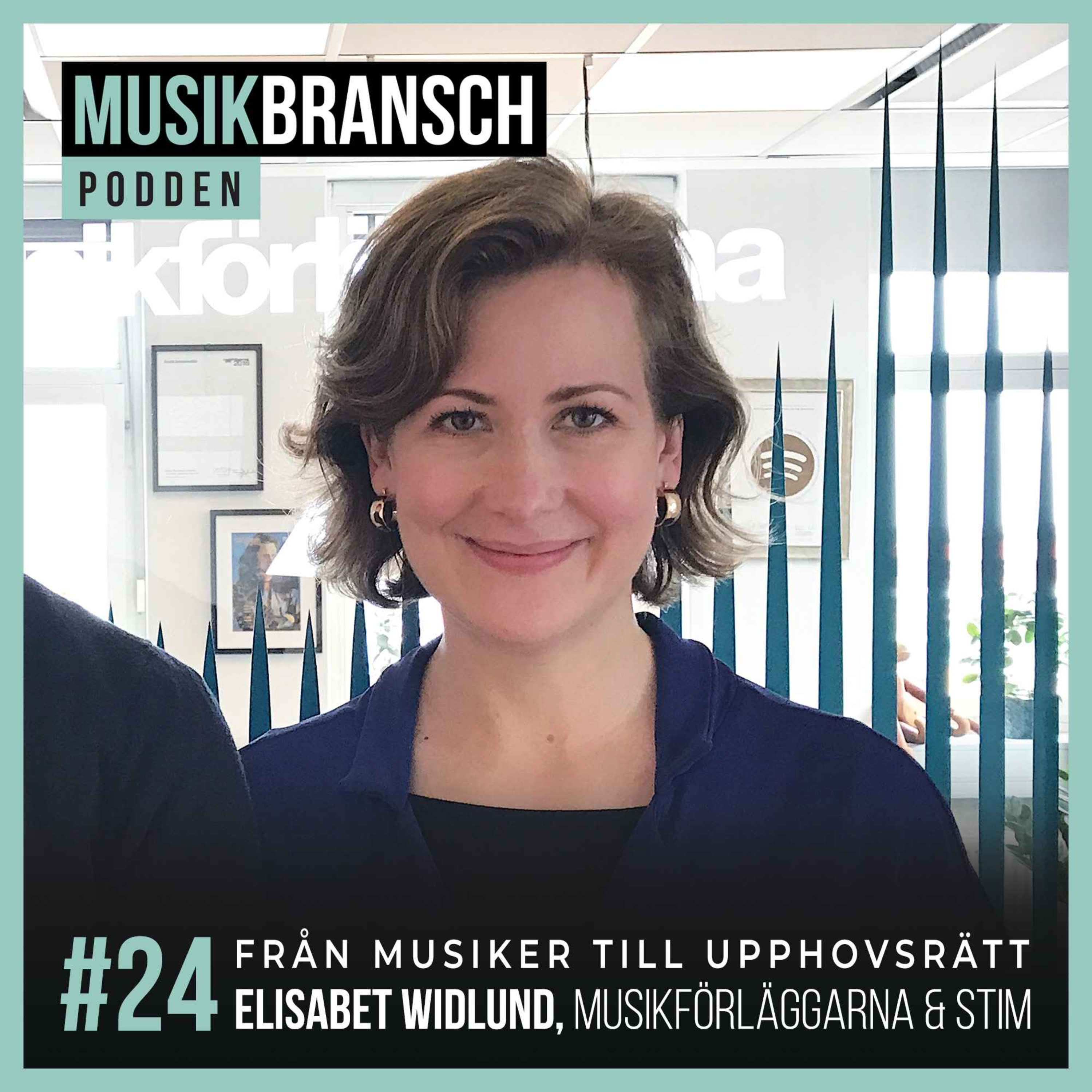 24. Från musiker till upphovsrätt - Elisabet Widlund, Musikförläggarna & STIM episode artwork