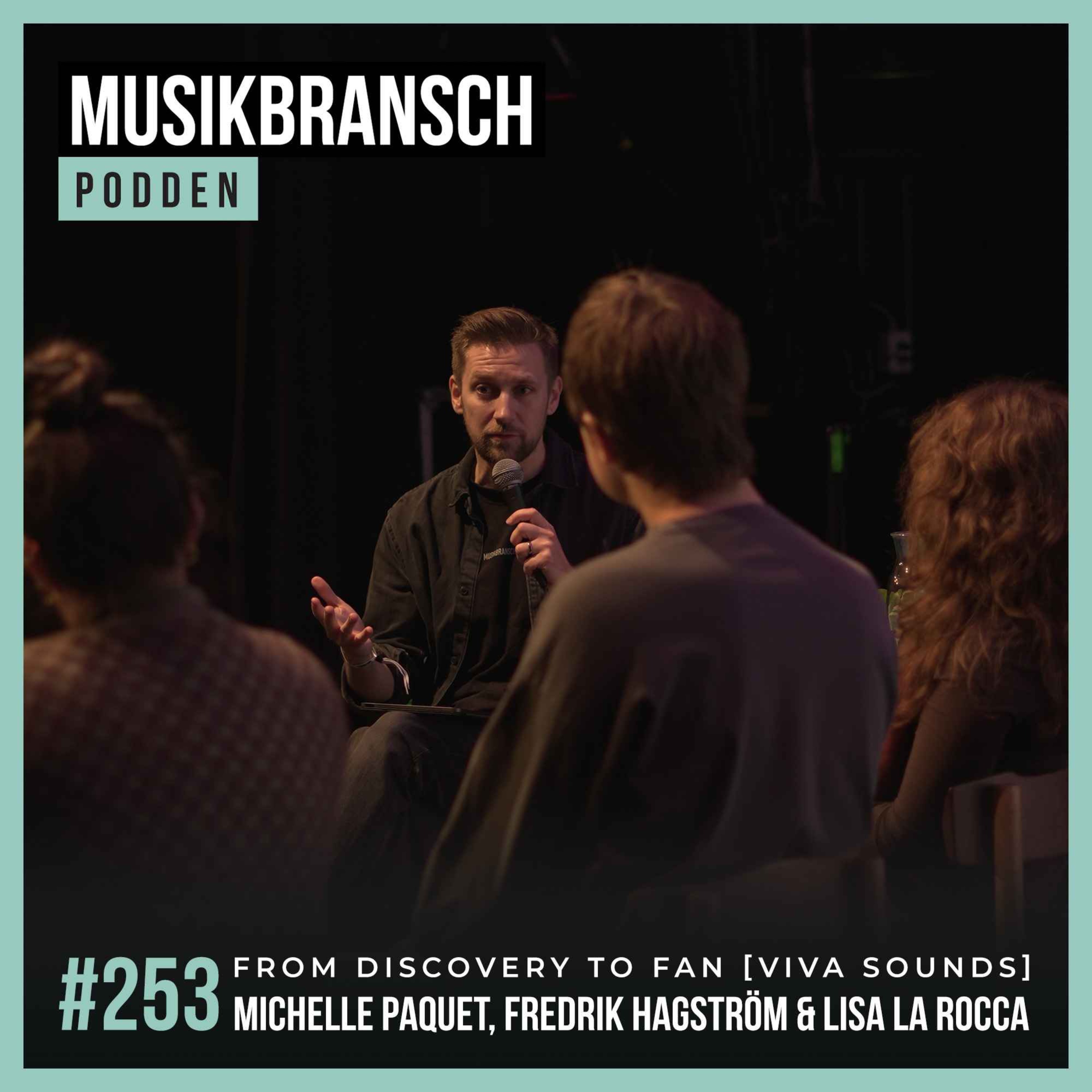 253. From discovery to fan [Viva Sounds] - Michelle Paquet, Fredrik Hagström & Lisa La Rocca episode artwork