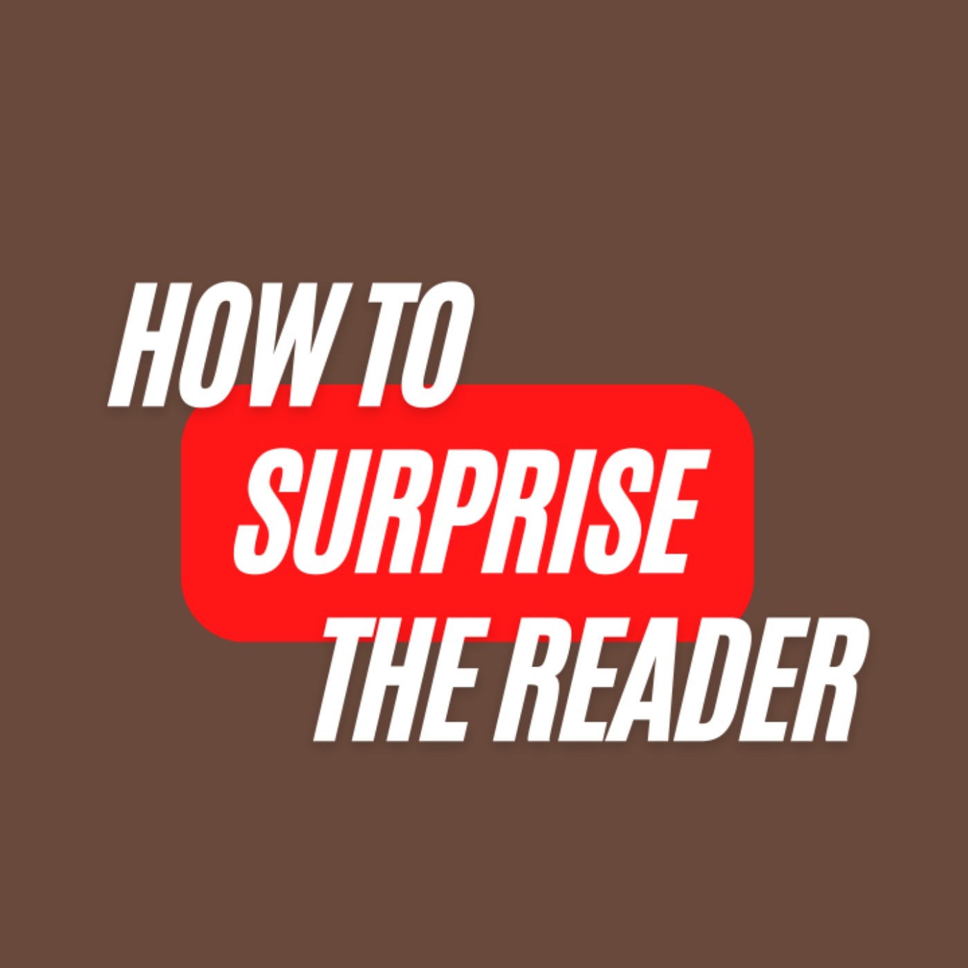Ep. 376: How to Surprise the Reader (BIG TIME) with David Ellis
