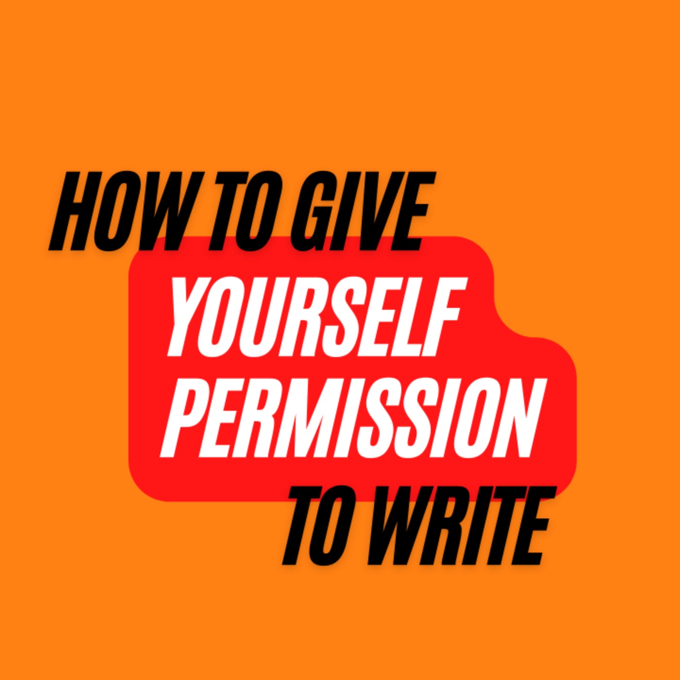 cover art for Ep. 368: How to Give Yourself Permission to Write with Kelcey Ervick