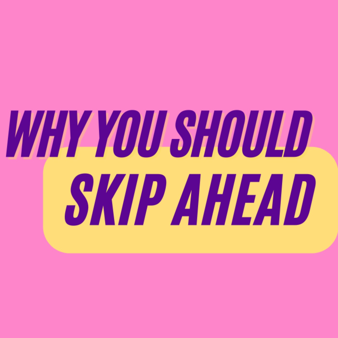 cover art for Ep. 374: Why You Should Skip Ahead with Nalini Singh