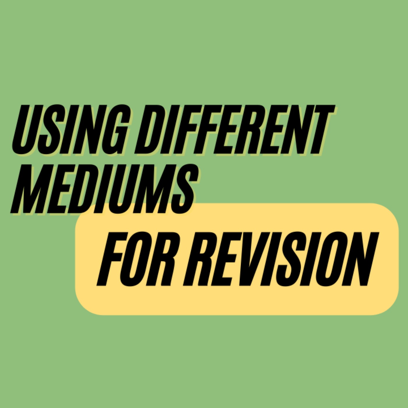 cover art for Ep. 378: Using Different Mediums to Help with Revision with Kristen Bird 
