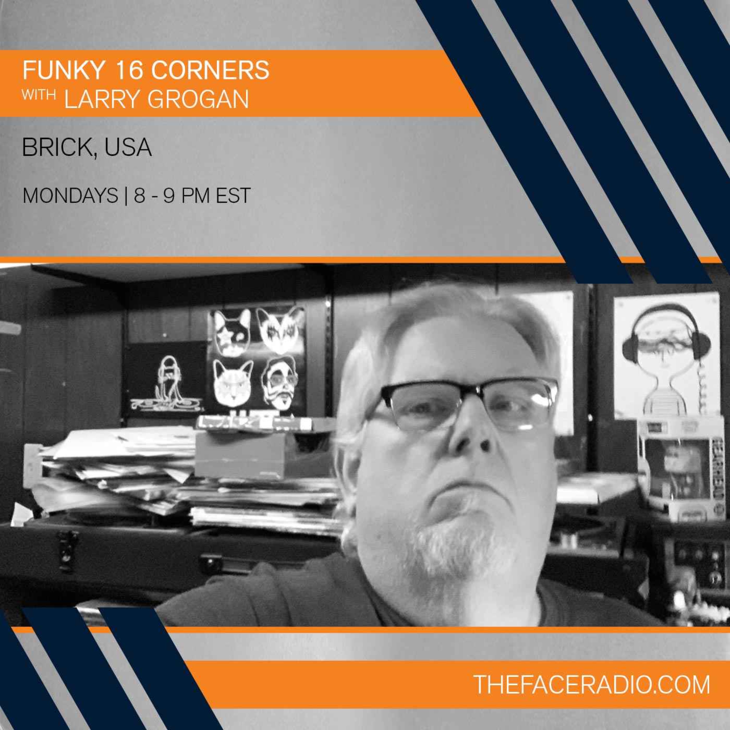 cover art for Funky 16 Corners - Larry Grogan // 18-04-22