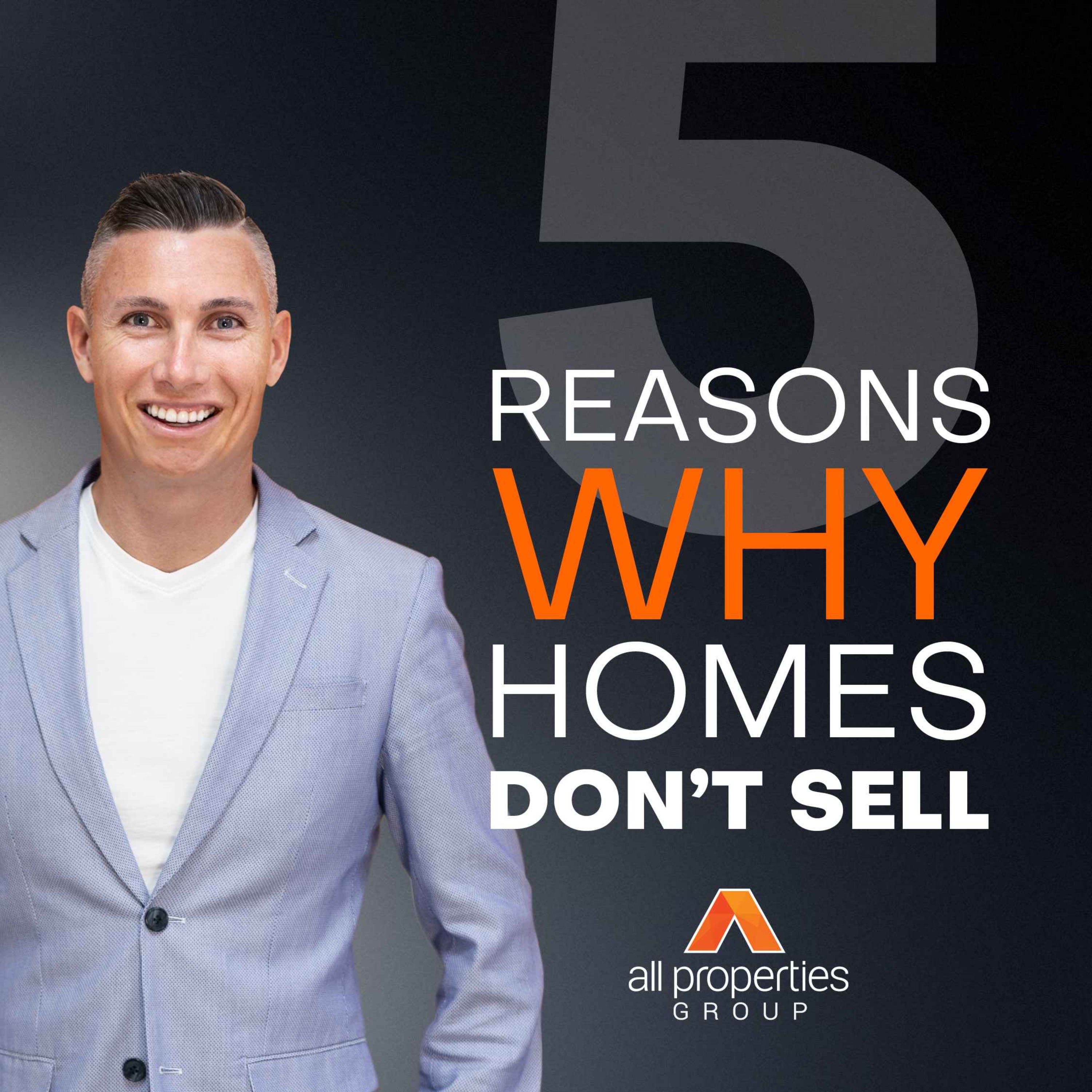 cover art for 5 Reasons Why Homes Don't Sell