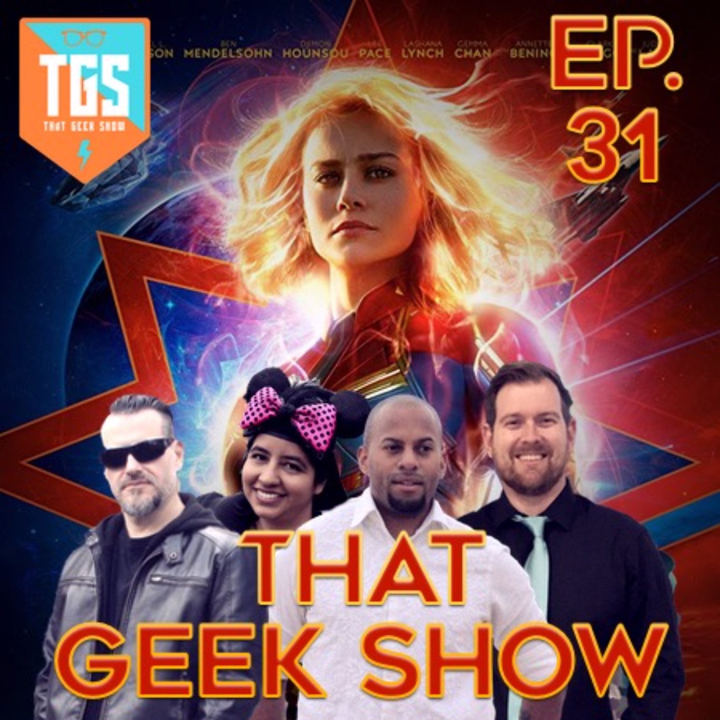 Episode 31: Captain Marvel Review, Plus Special Guests Jamison Iovine & Shaun Q
