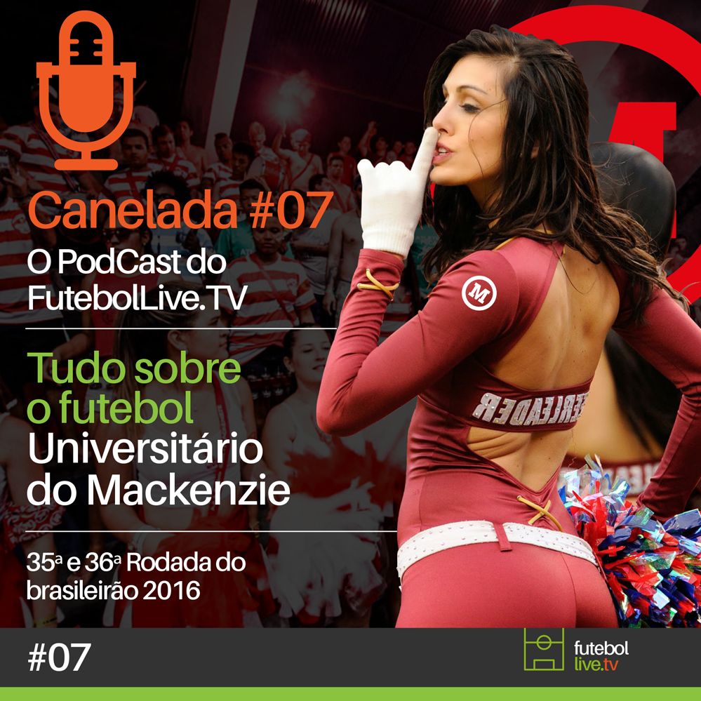 cover art for Canelada #07 - Futebol Universitário no Brasil