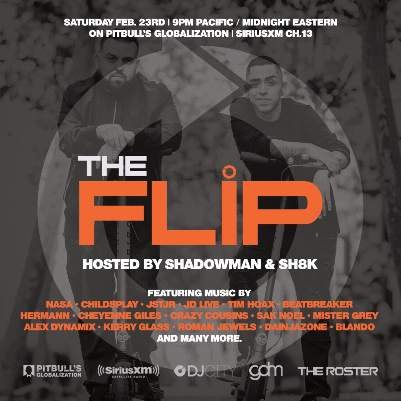 cover art for @DJShadowman & @Sh8k - The Flip [Ep.4]