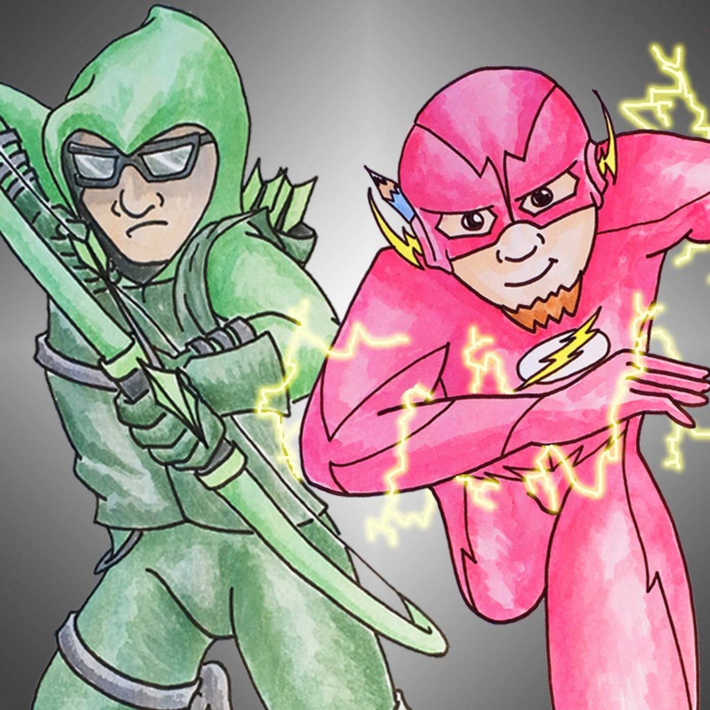 Episode 39: Arrowverse episode artwork