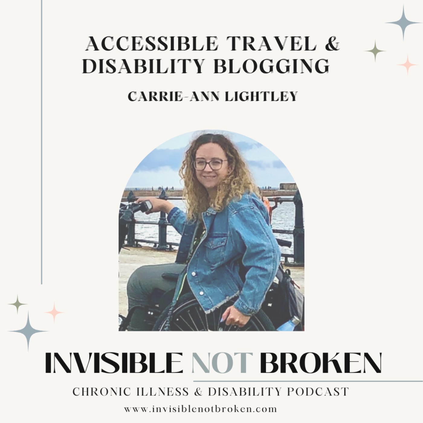 cover art for Accessible Travel and Disability Blogging: Carrie-Ann Lightley