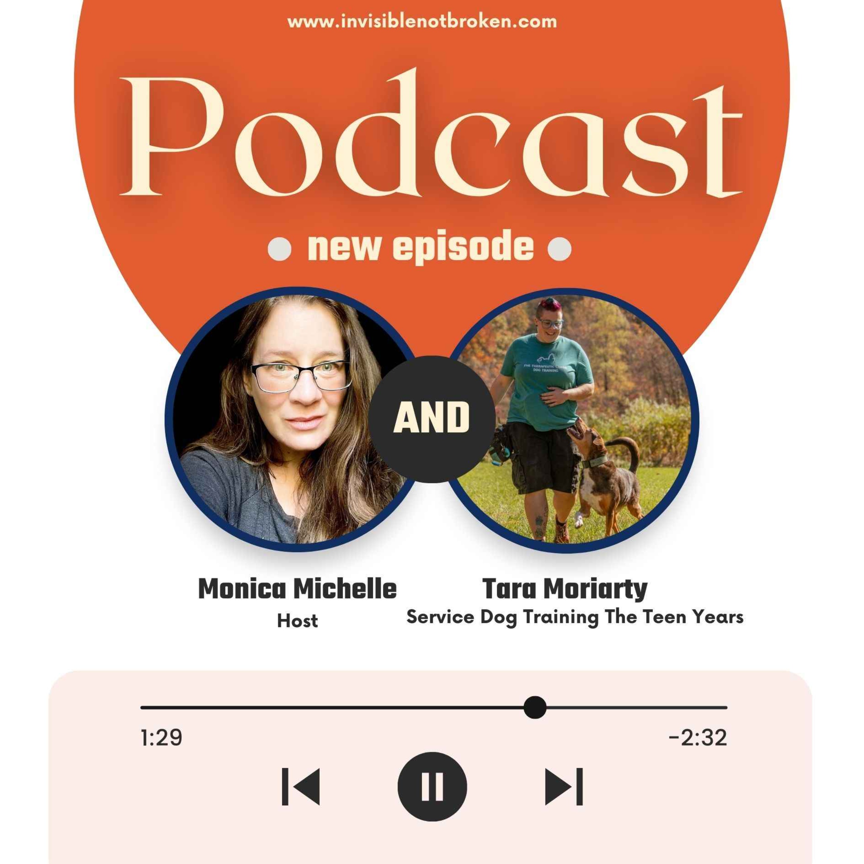 Disability & Dogs: Mastering Service Dog Puppy Training - Teenage Years, Fear Periods & Trauma : Tara Moriarty