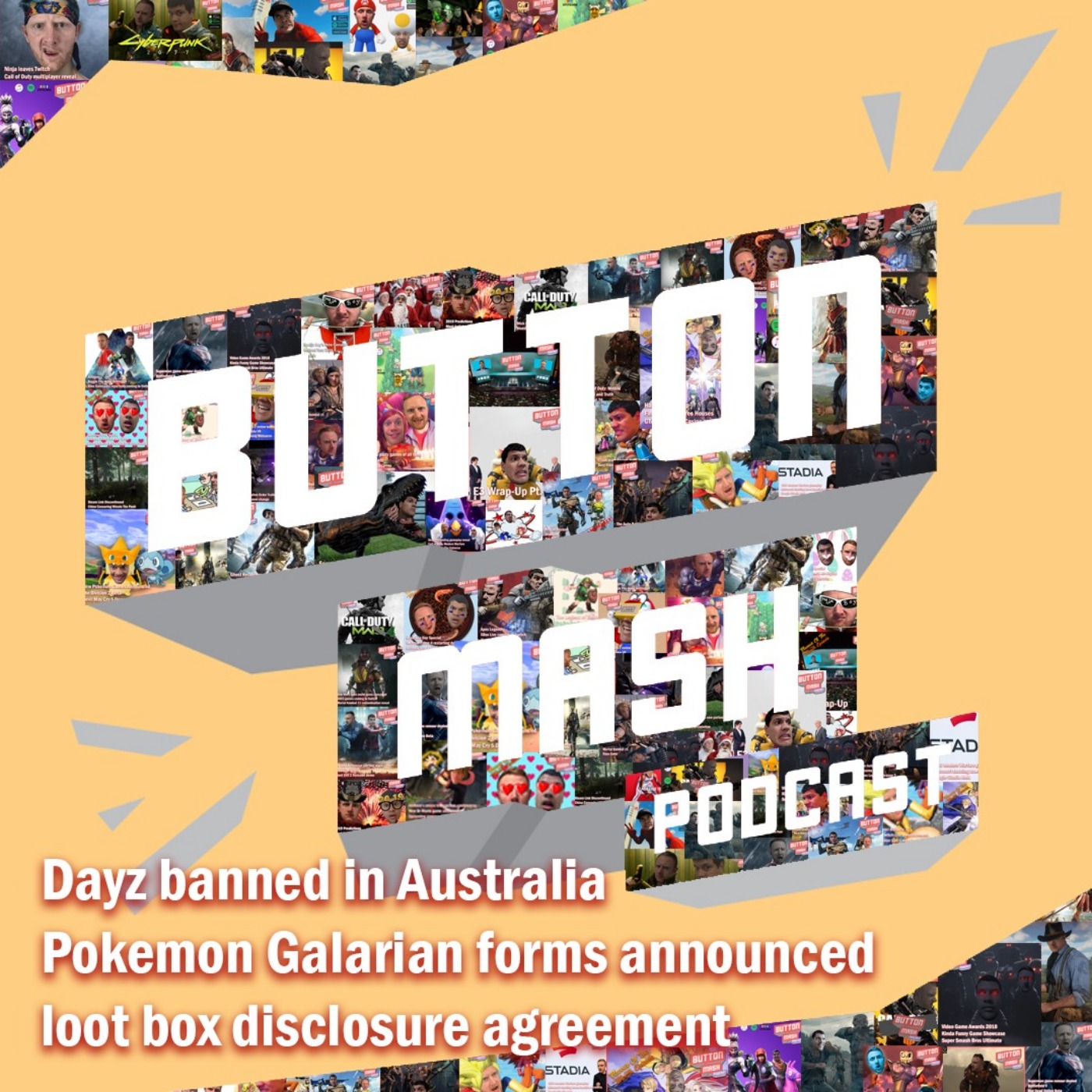 Round 59 - Dayz banned in Australia, Pokemon Galarian forms announced and loot box disclosure agreement