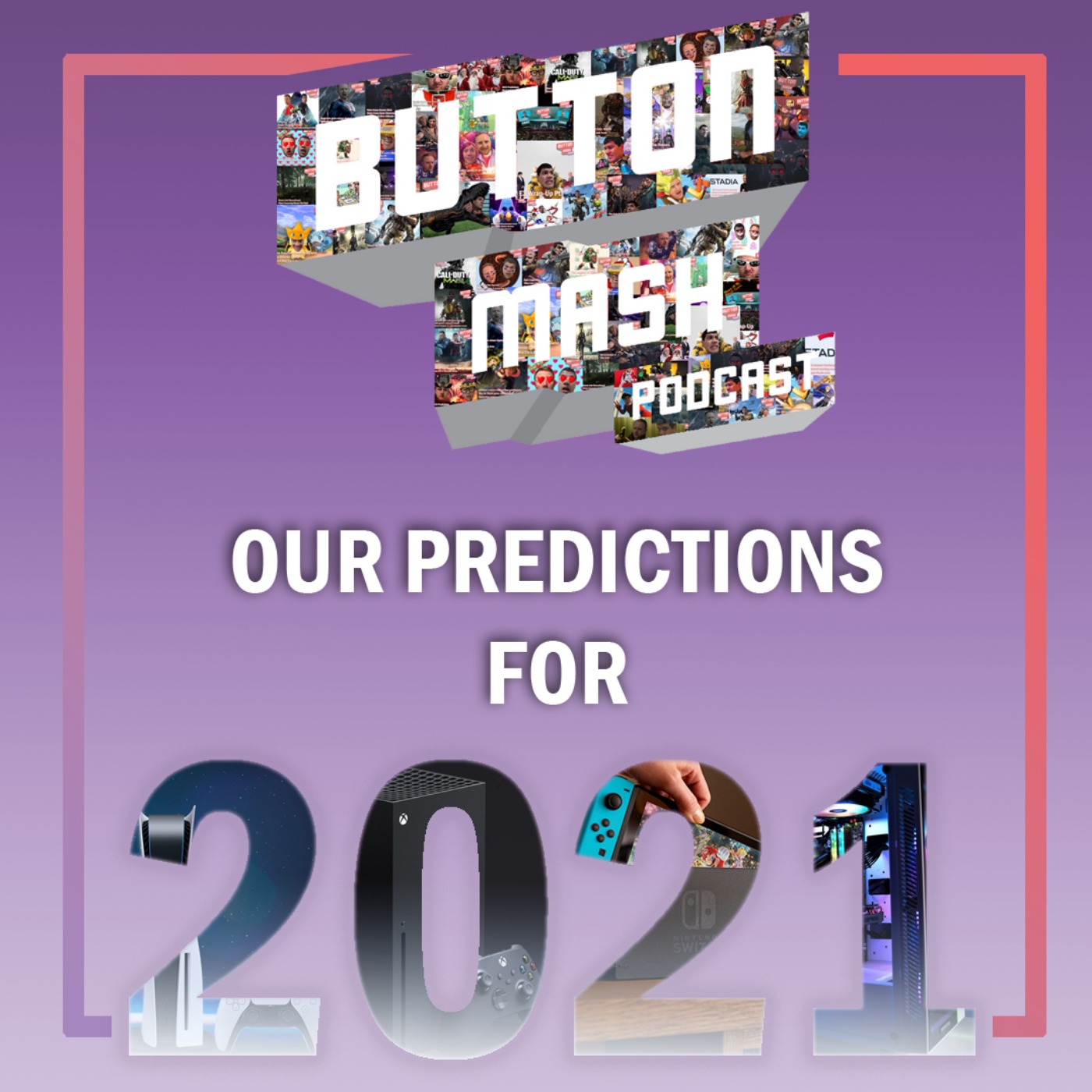 cover art for Round 130 - Our Predictions For 2021