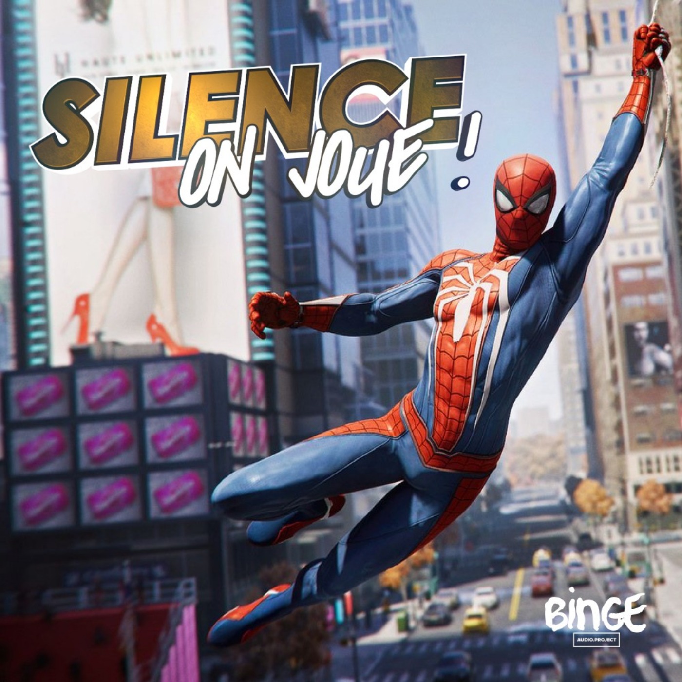 Silence on joue !  «Spider-Man», «The Messenger», «We Happy Few», «Night Trap» - podcast episode cover