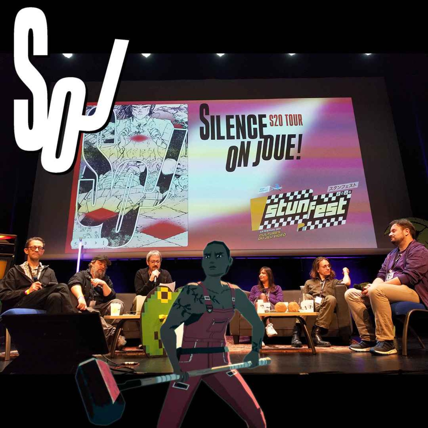 Silence on joue ! - S20E08 - En public au Stunfest, «Virtue and a Sledgehammer», «Tenebris Somnia» et TyGames episode artwork