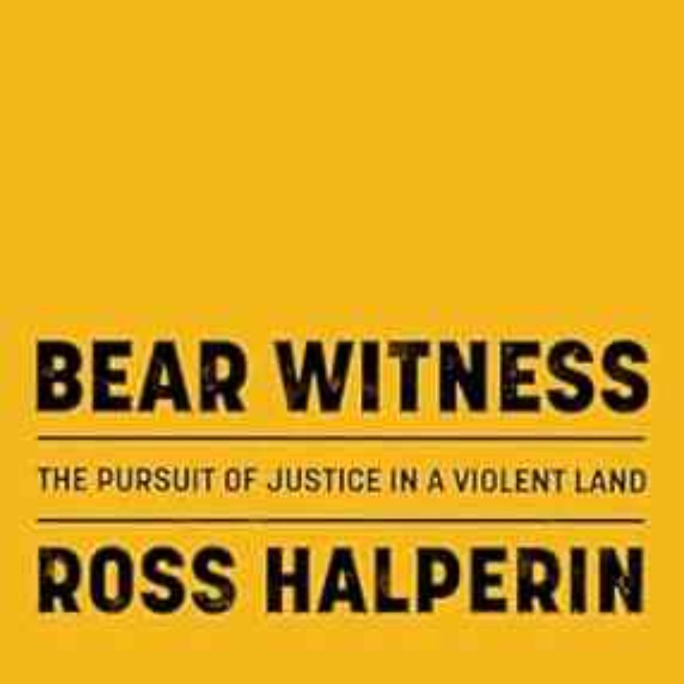 Ross Halperin - Bear Witness