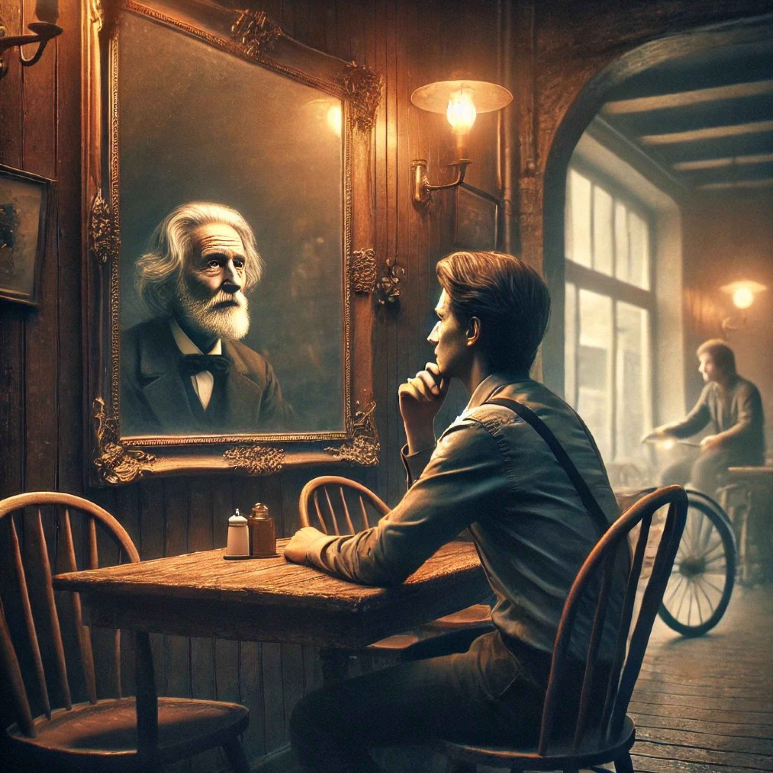 SinnSyn Podcast: #547 - På cafe med en eldre versjon av deg selv SinnSyn episode image