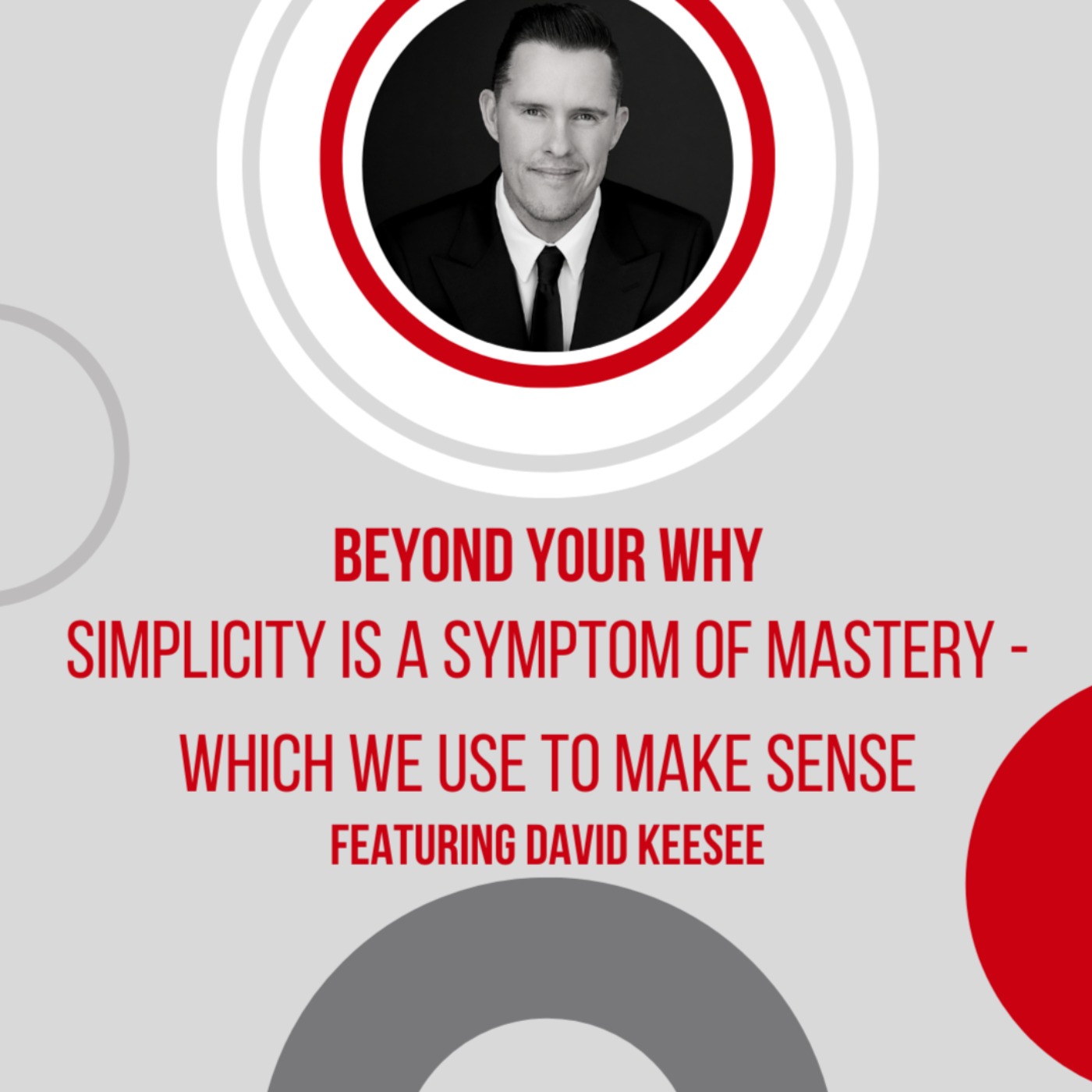cover art for Simplicity is a Symptom of Mastery - Which We Use to Make Sense