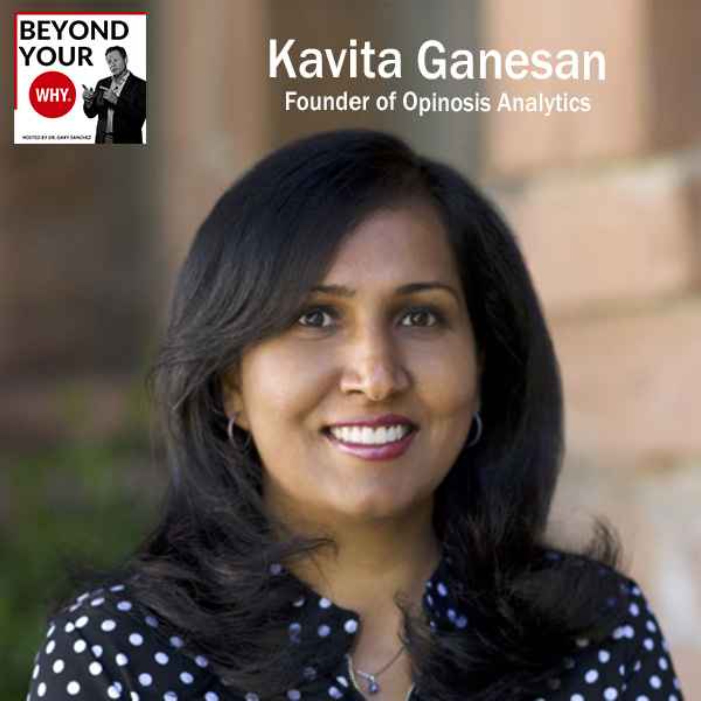 cover art for The WHY Of Make Sense In Analytics With Kavita Ganesan, Opinosis Analytics