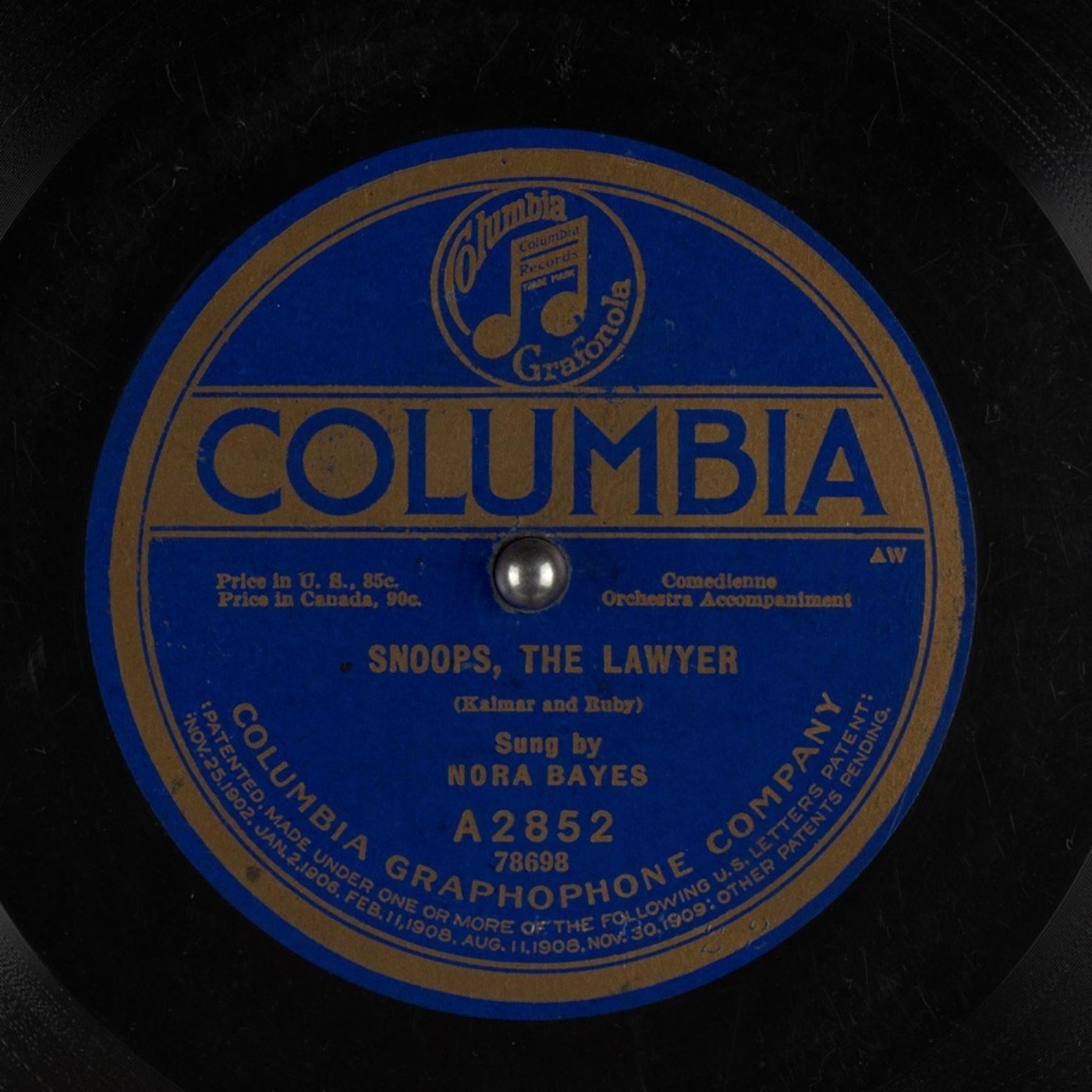 From the Archives 12: Nora Bayes & Beatrice Lillie, Snoops the Lawyer episode artwork