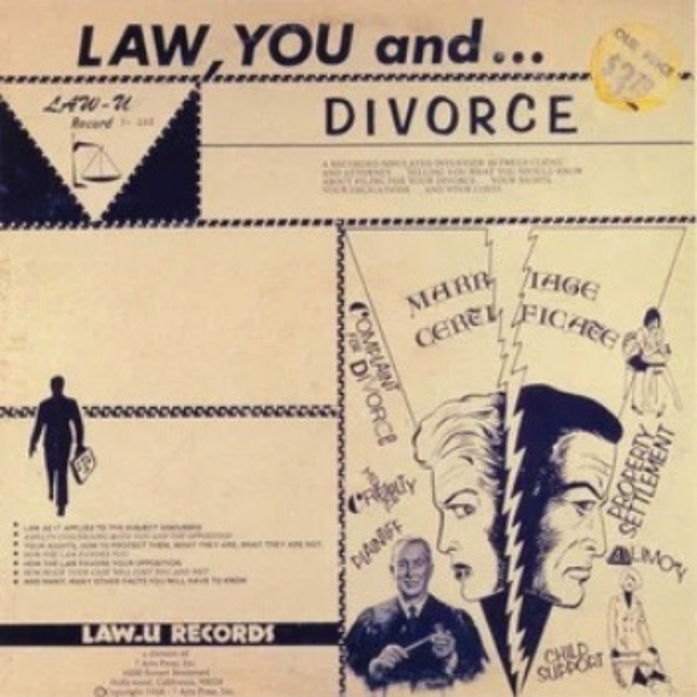 From the Archives 29: Walter E. Hurst, LAW, YOU and... DIVORCE (1968)
