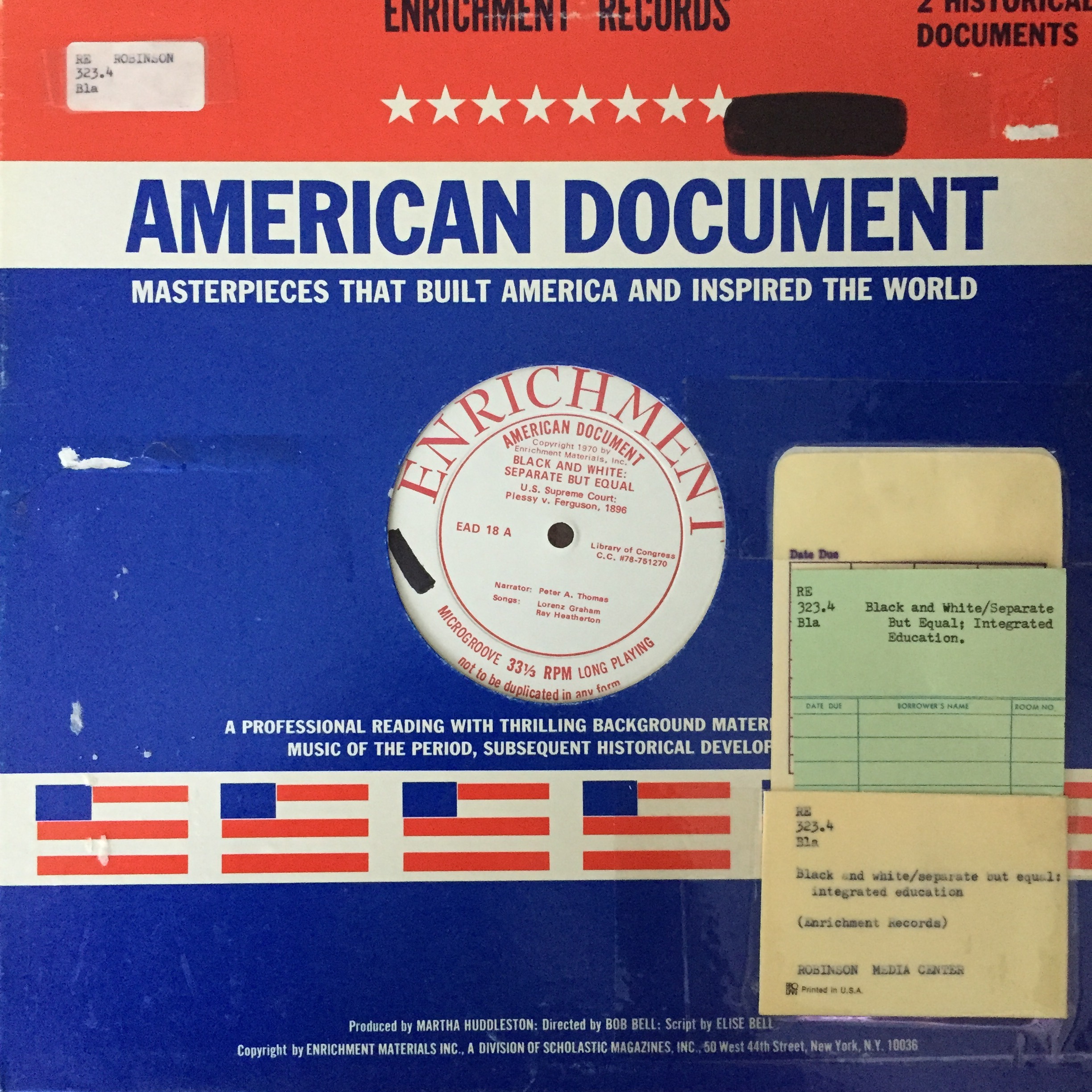 From the Archives 30: American Document, Black and White: Separate v. Equal (Plessy v. Ferguson) (1970) episode artwork