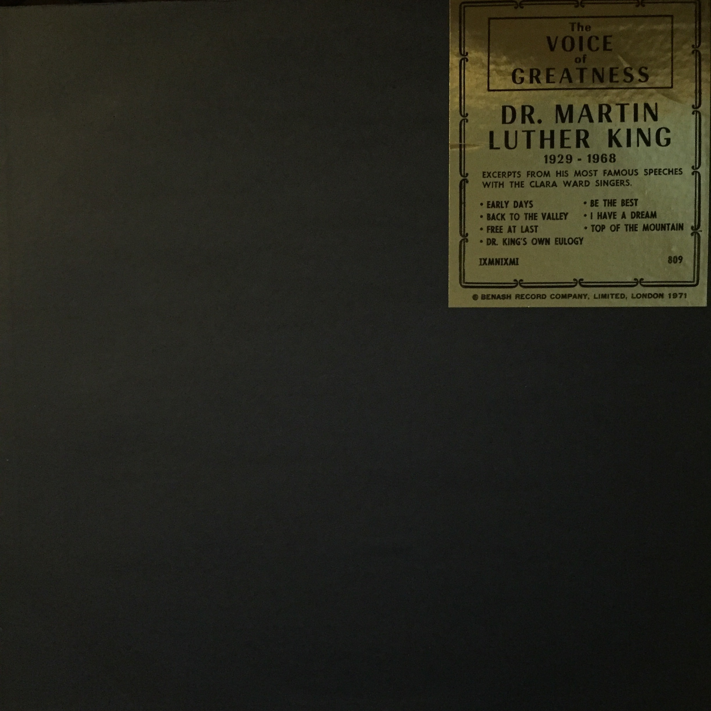 From the Archives 46: The Voice of Greatness, Dr. Martin Luther King with the Clara Ward Singers (1971) episode artwork