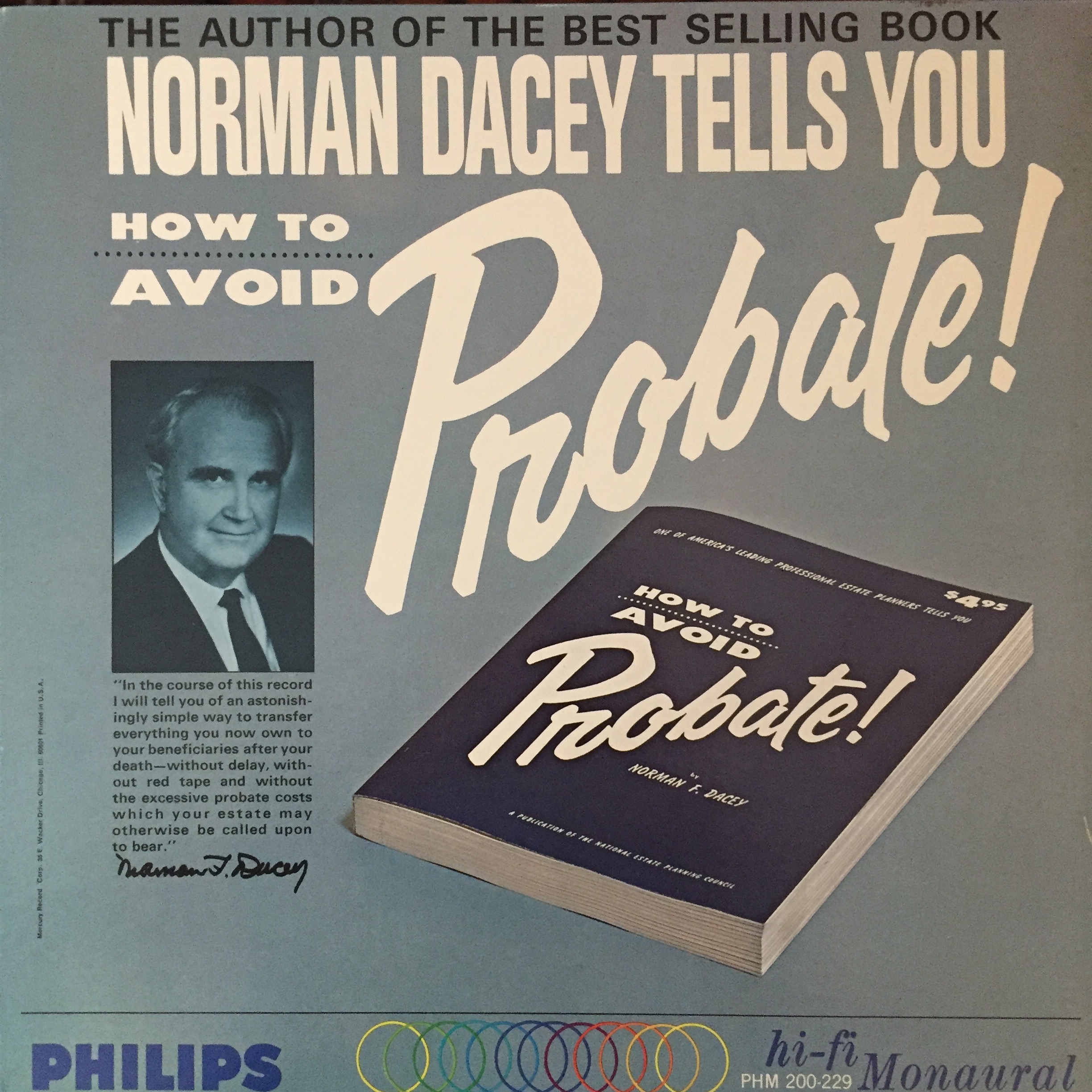 From the Archives 64: Norman Dacey Tells You How to Avoid Probate! (1966) episode artwork