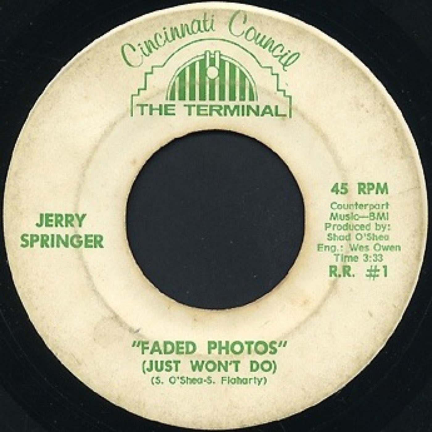 From the Archives 70: Jerry Springer, Save the Terminal/Faded Photos (1973)