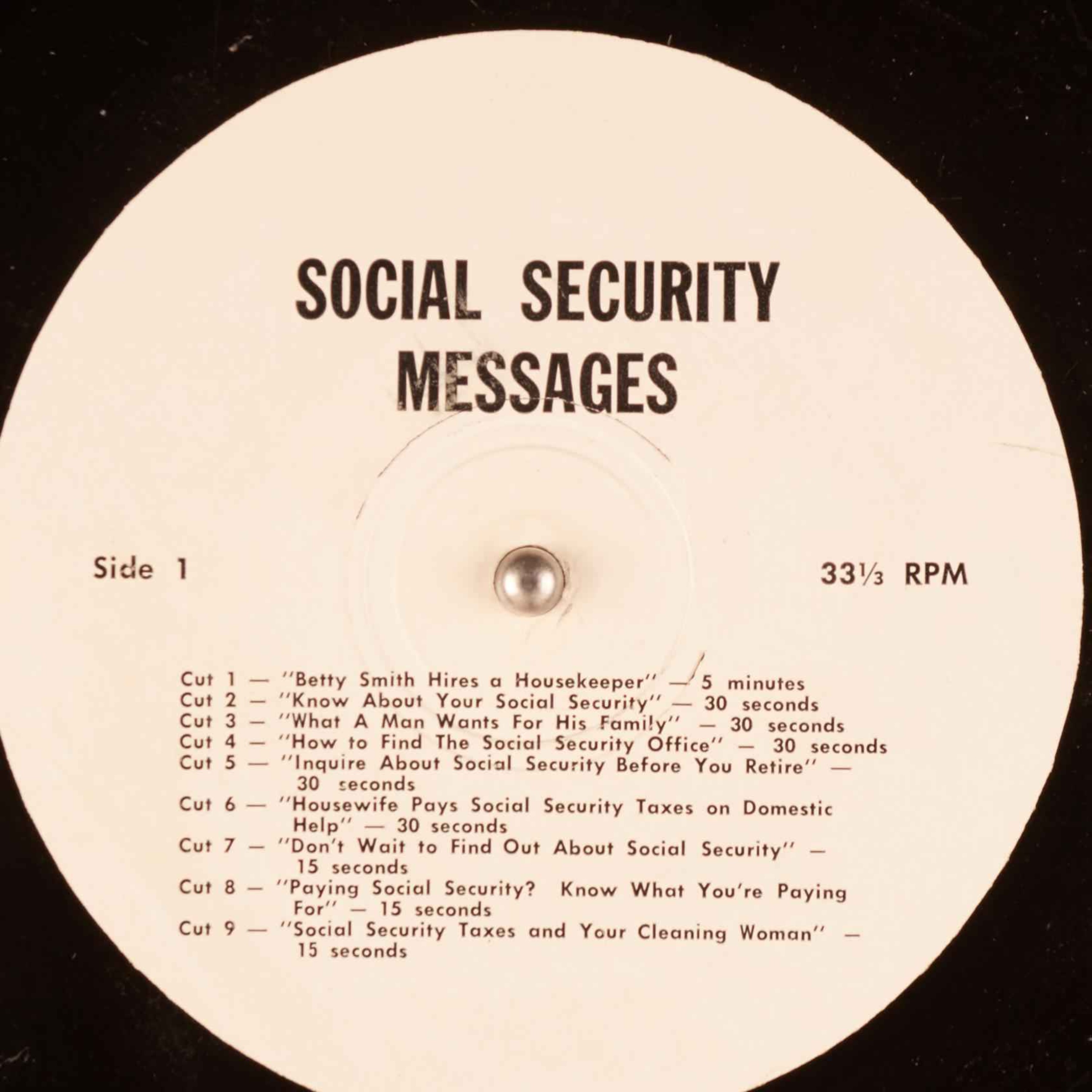 From the Archives 112: Social Security Messages episode artwork