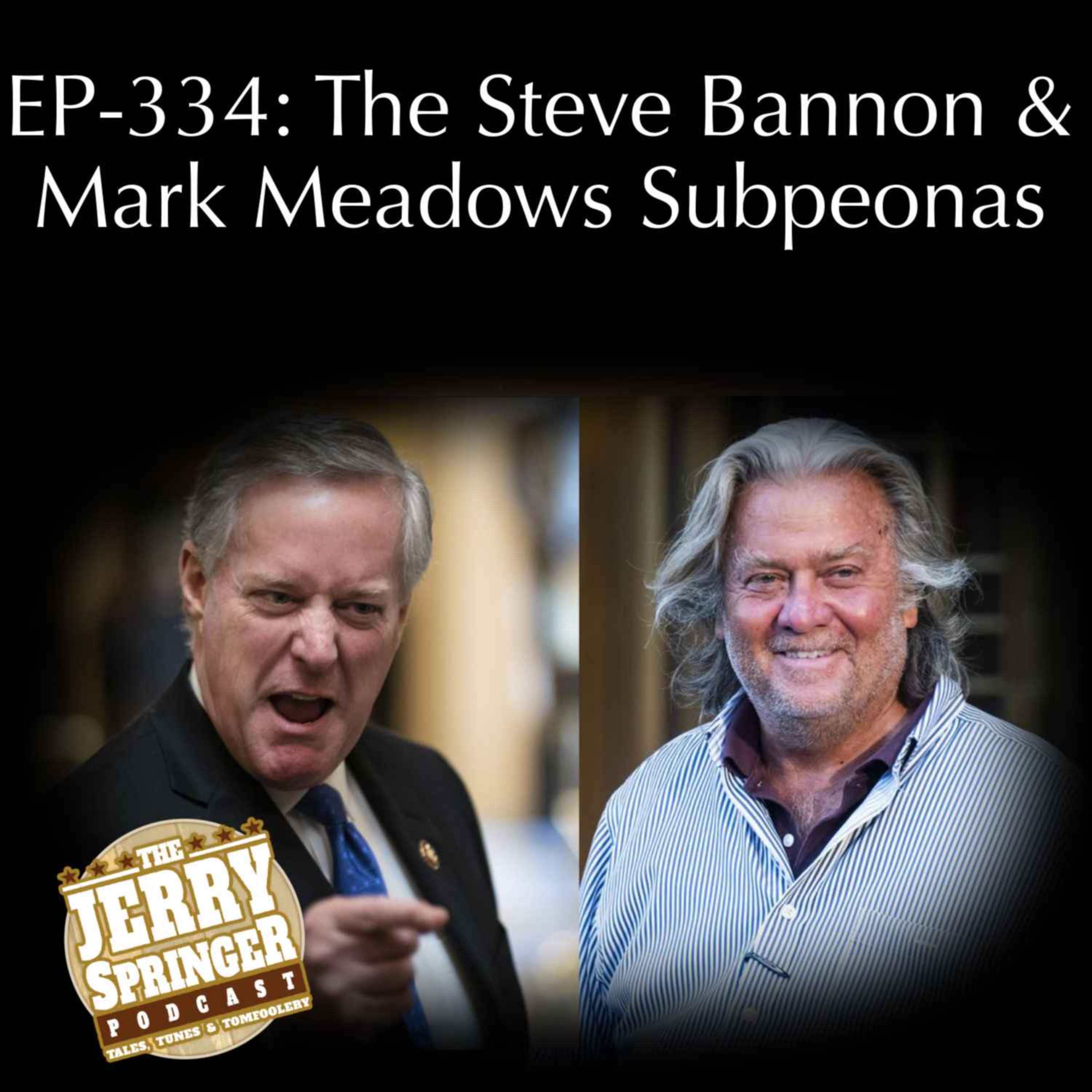 Steve Bannon and Mark Meadows Subpeonas:  EP - 334