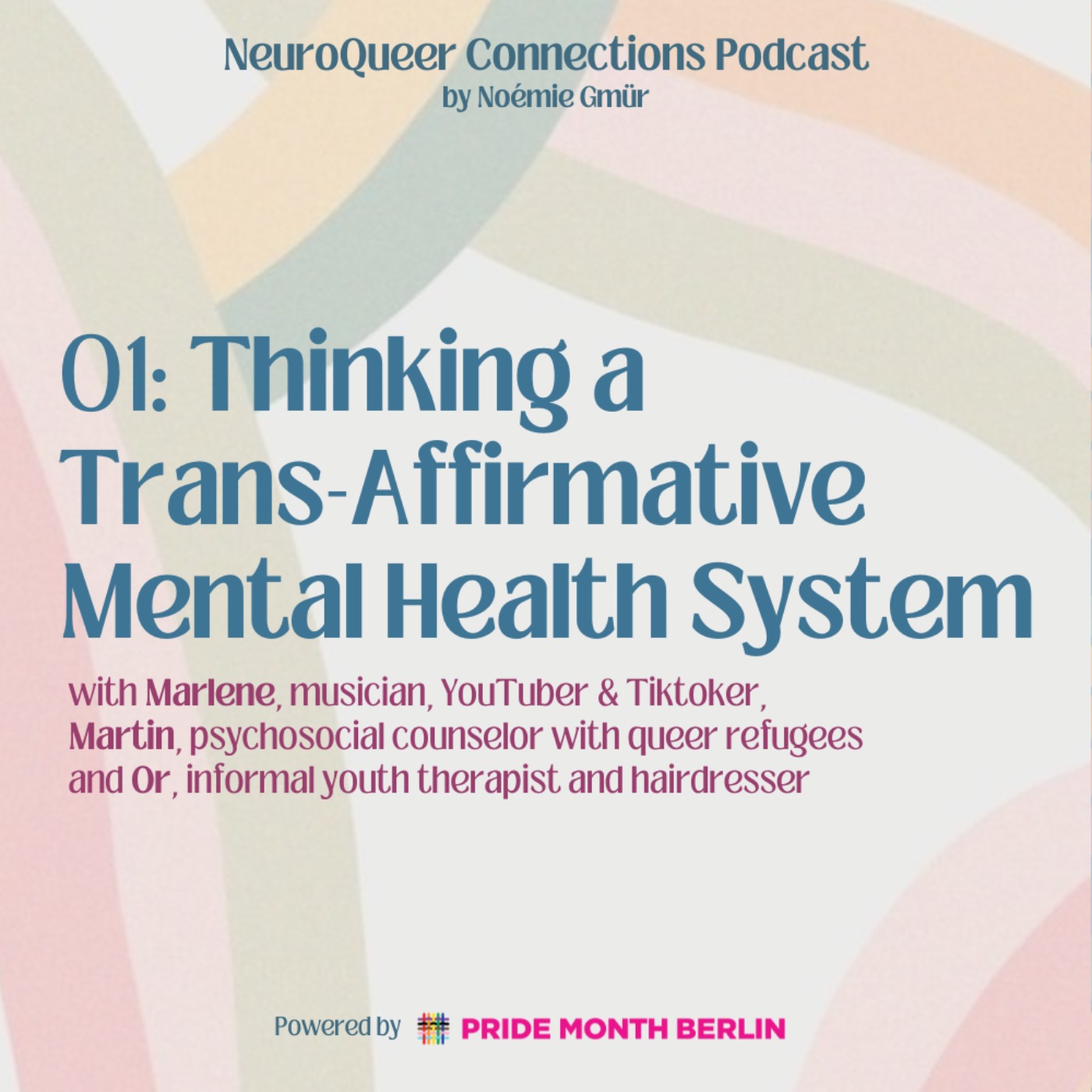 cover art for 🇬🇧 Thinking Trans-Affirmative Mental Health Support, with Marlene, Or and Martin