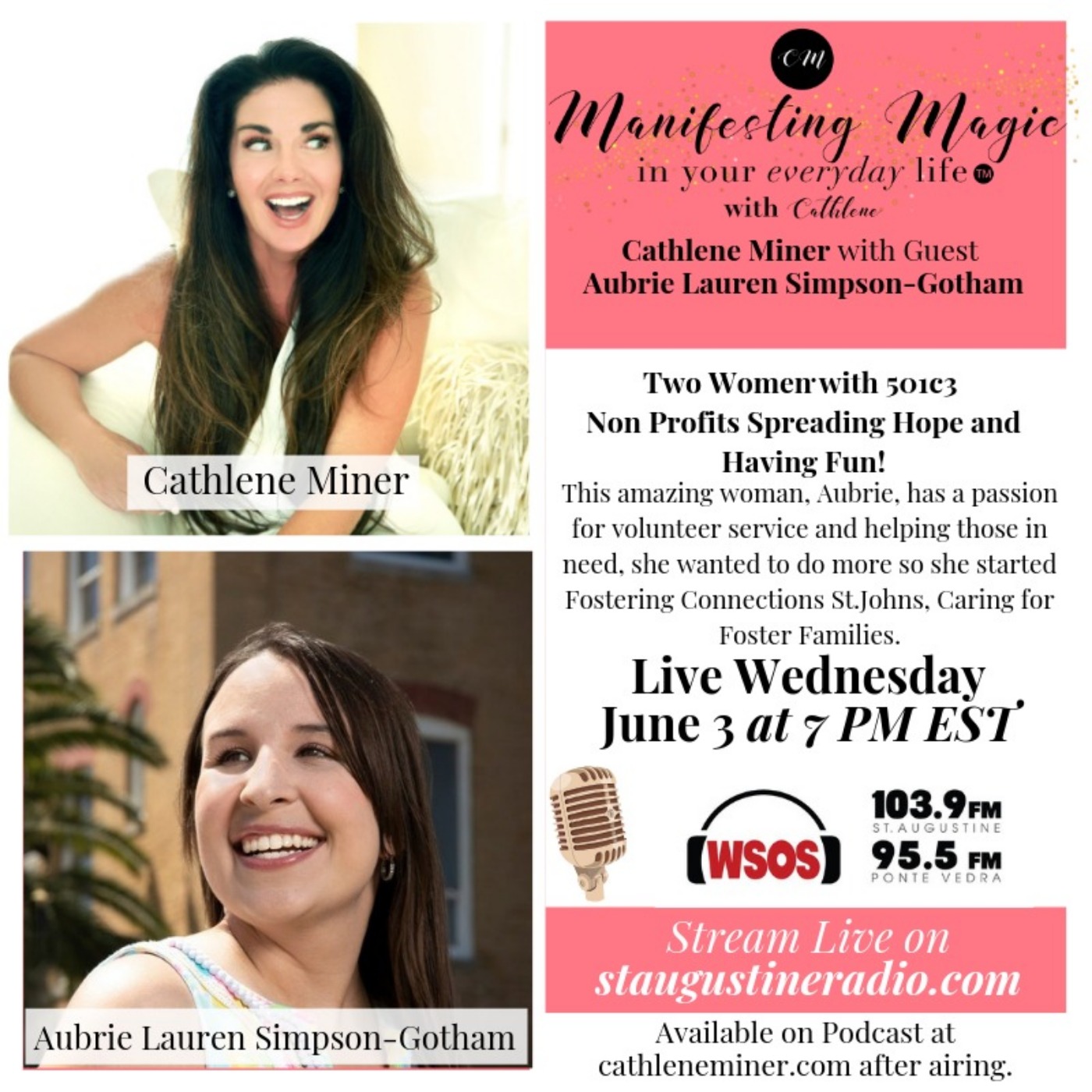 Manifesting your life on purpose everyday with Cathlene