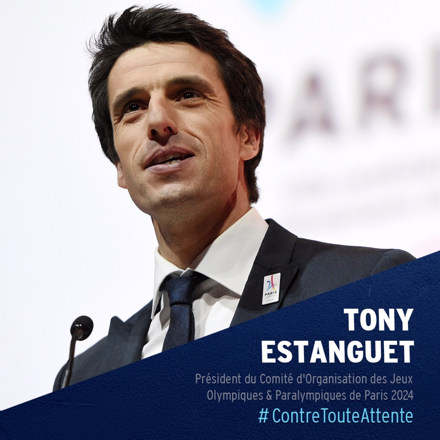 Tony Estanguet, Président Du Comité D'Organisation Des Jeux Olympiques ...