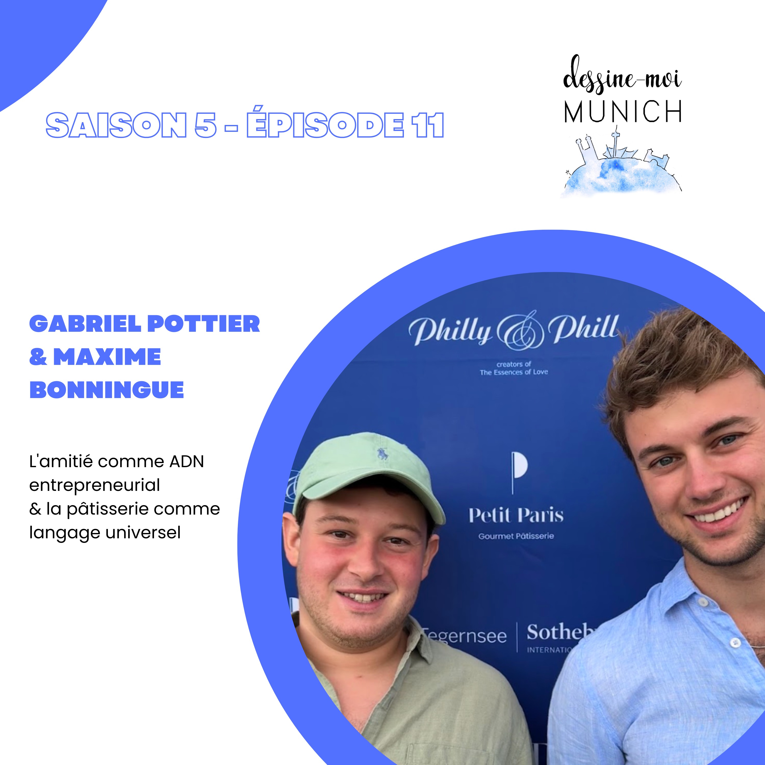 Gabriel Pottier & Maxime Bonningue, fondateurs de la maison de pâtisserie Petit Paris