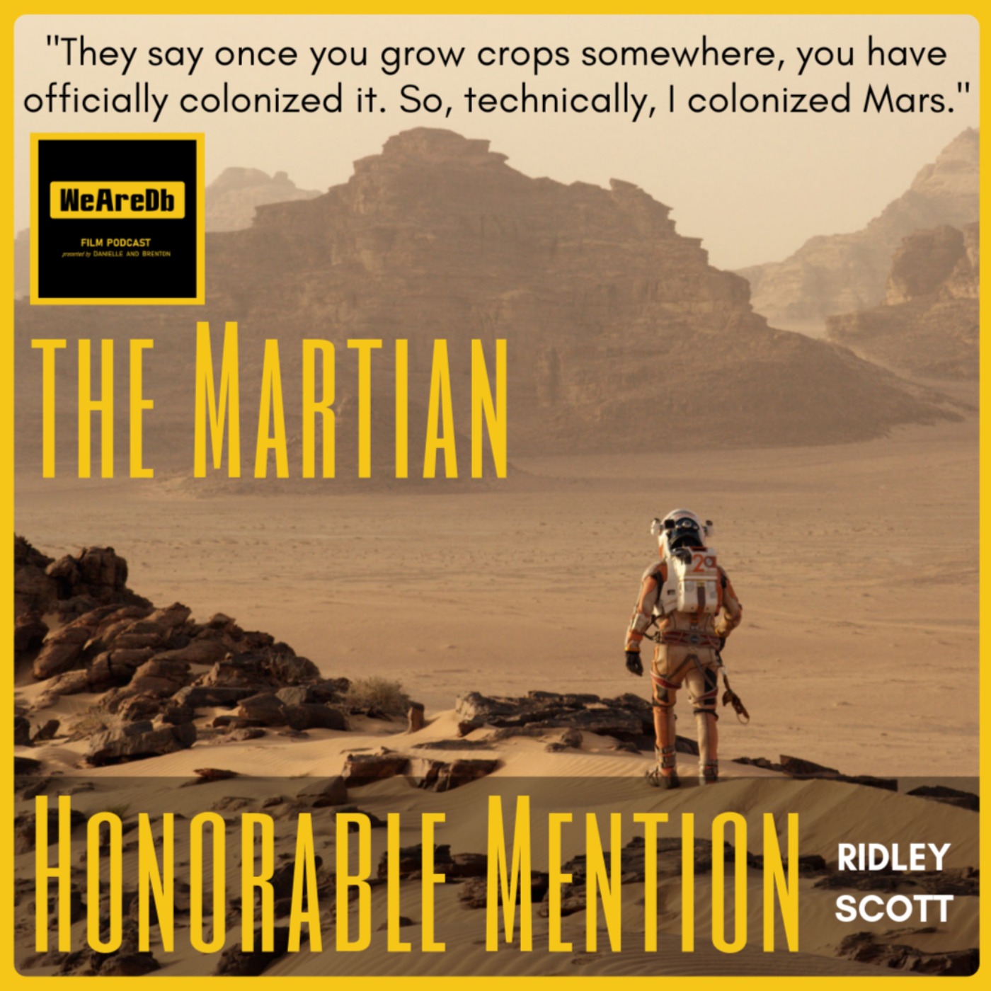 Honorable Mention - The Martian