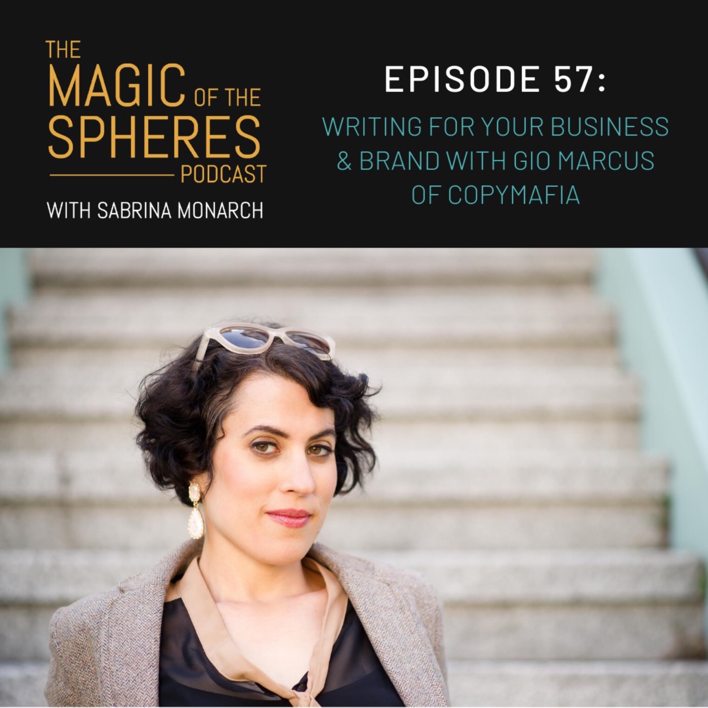 cover art for Writing for your Business & Brand with Gio Marcus of CopyMafia