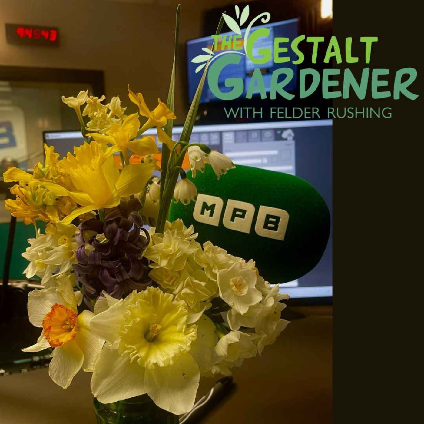 cover art for The Gestalt Gardener | Antique Flowers & Garden Talk 