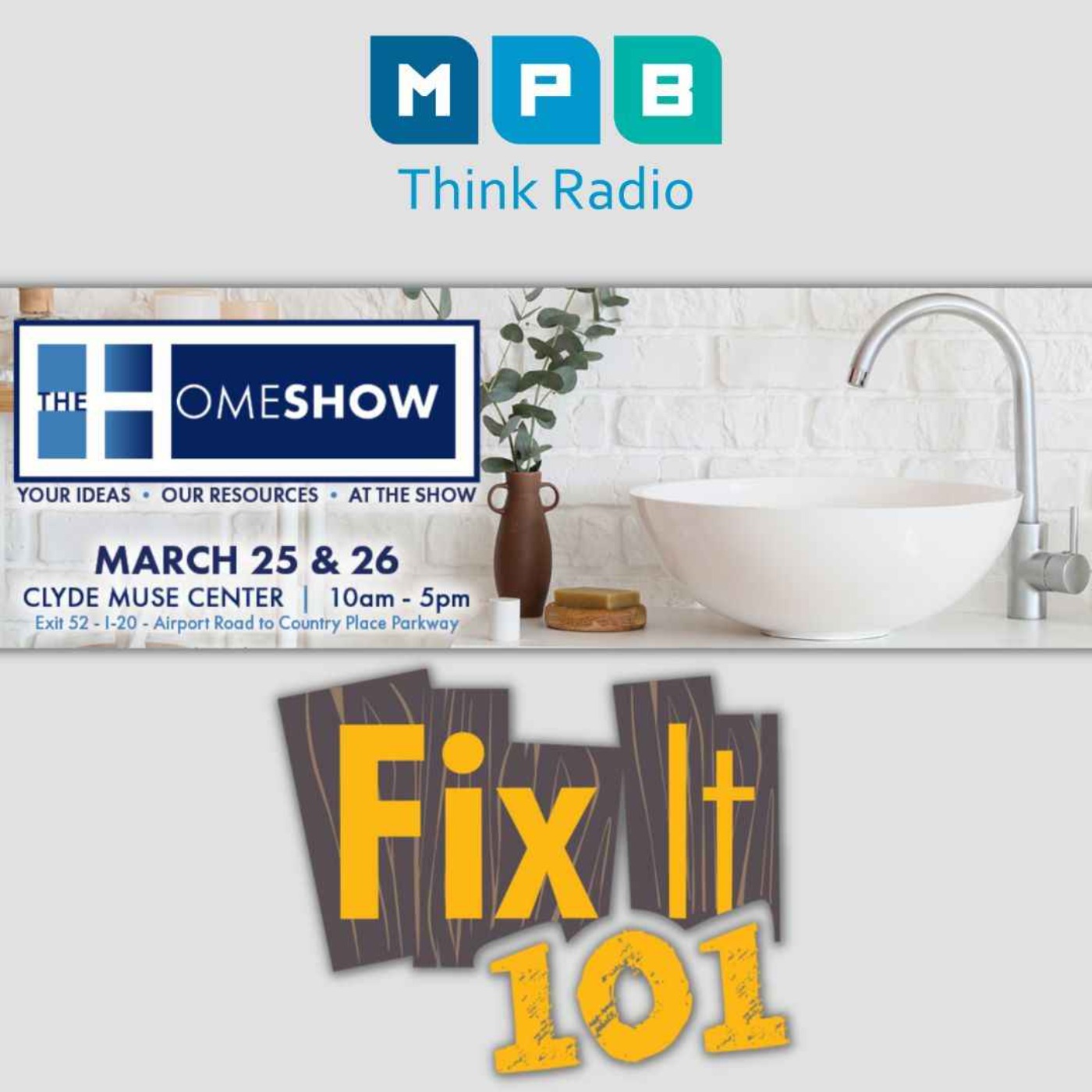 cover art for Fix It 101 | Home Show-ish