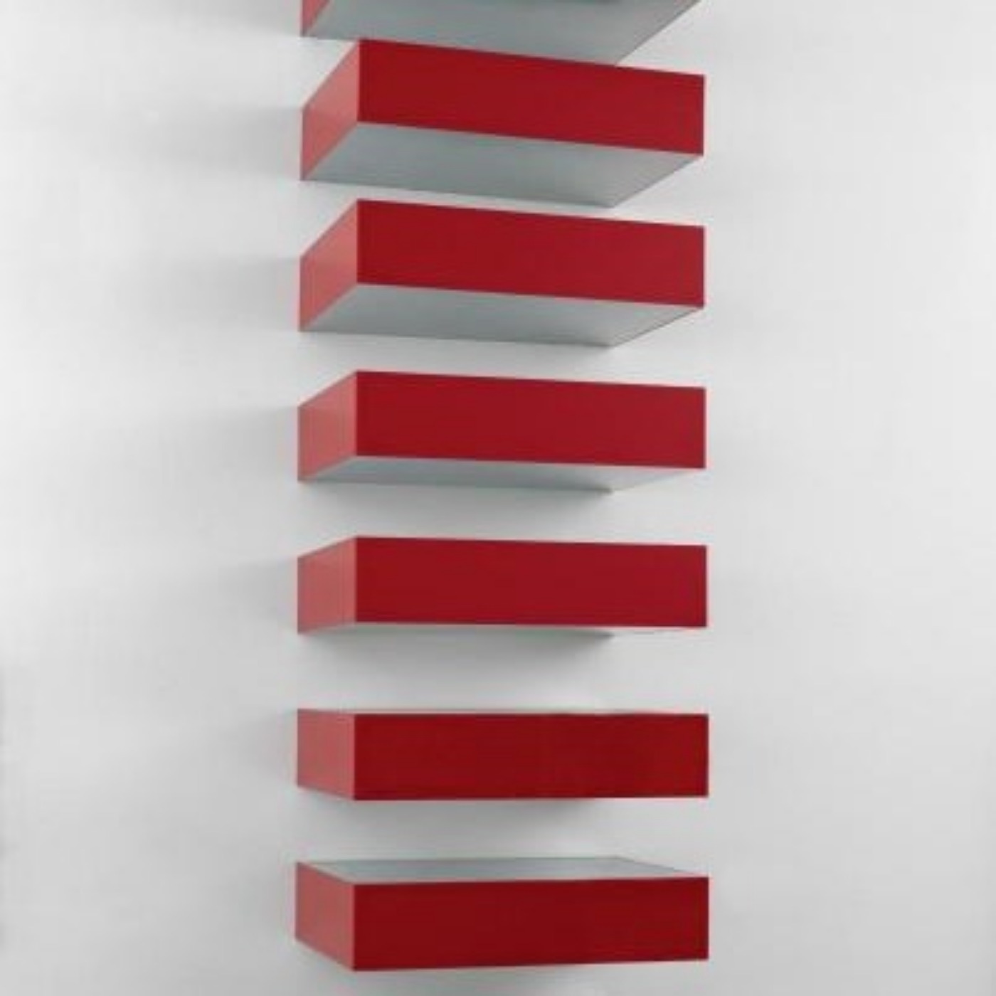 cover art for Donald Judd, Stack, 1972