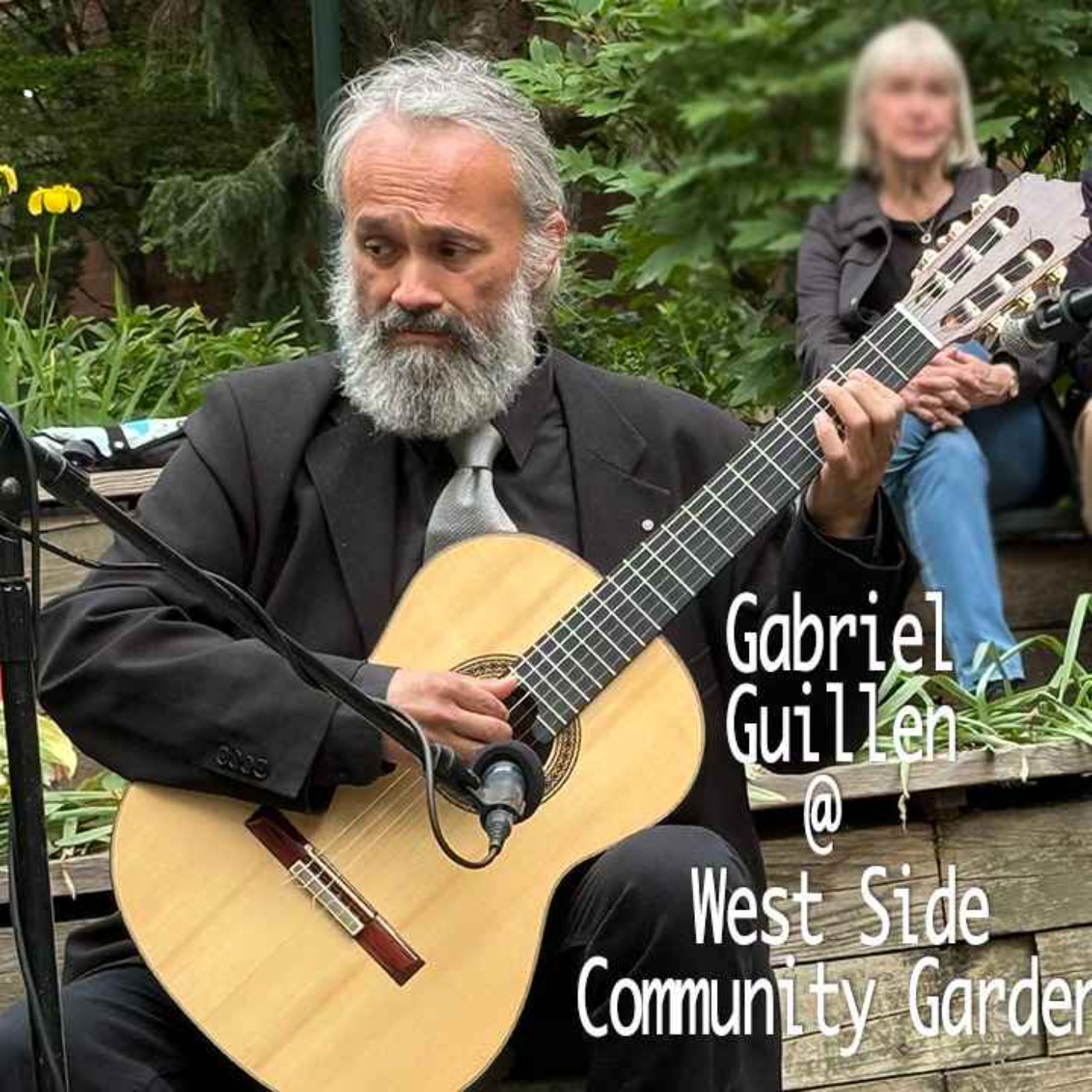 Gabriel & Diana Guillen at the West Side Community Garden