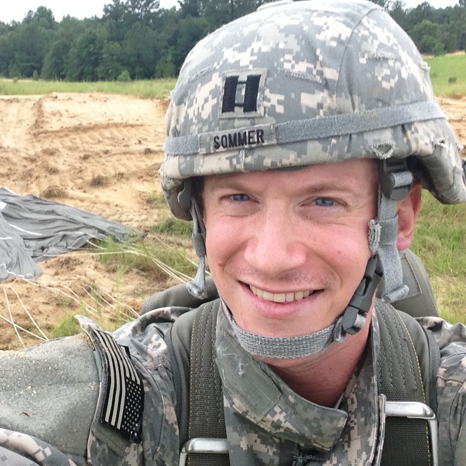 Jesse Sommer, a Voorheesville native and Army lawyer stationed in Iraq — May 17, 2018